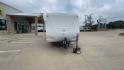 2011 KZ SPREE 323 RL (4EZTP3225B8) , located at 4319 N Main St, Cleburne, TX, 76033, (817) 678-5133, 32.385960, -97.391212 - The 2011 KZSP CT features a clean and functional exterior design with practicality at its core. The white exterior is complemented by simple black graphic accents that stretch along the sides, providing a subtle yet stylish contrast. At the rear, the trailer includes a window for added natural light - Photo#4