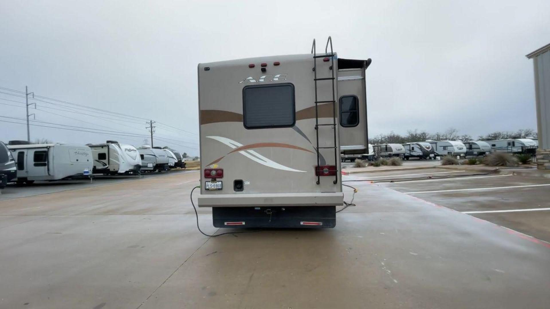 2014 TAN ACE 30.1 - (1F65F5DY8E0) , Length: 30.83 ft. | Gross Weight: 18,000 lbs. | Slides: 2 transmission, located at 4319 N Main St, Cleburne, TX, 76033, (817) 678-5133, 32.385960, -97.391212 - The 2014 ACE 30.1 is a Class A motorhome that is big and flexible, making it great for your next trip. This motorhome is the right size for getting around and is very comfortable. It is 30.83 feet long and weighs 18,000 pounds. The ACE 30.1 has two slides and a large 14-foot awning, so it has a lot - Photo#8