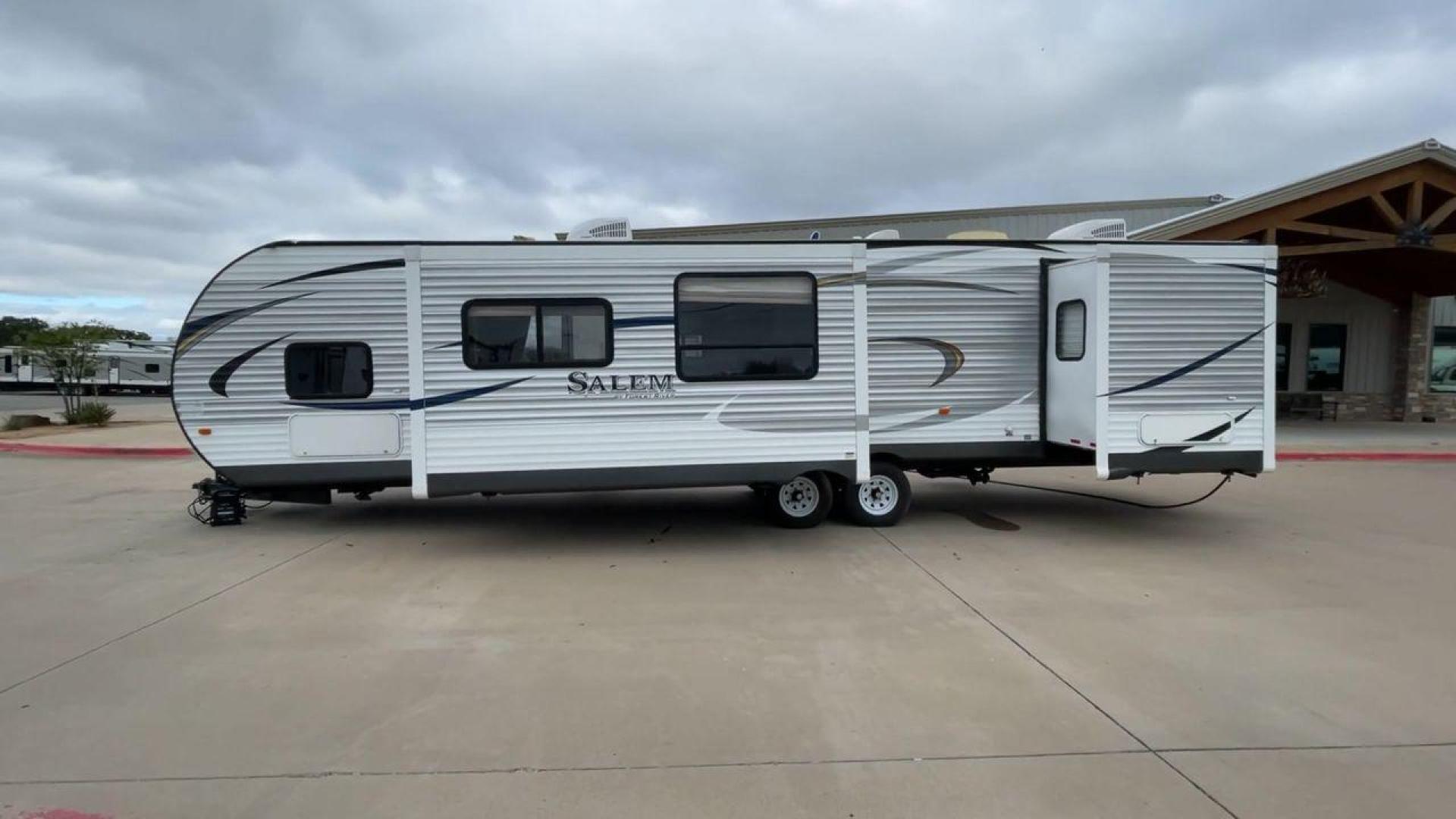 2015 FOREST RIVER SALEM 36BHBS (4X4TSMM24FA) , Length: 36.58 ft. | Dry Weight: 7,892 lbs. | Slides: 2 transmission, located at 4319 N Main St, Cleburne, TX, 76033, (817) 678-5133, 32.385960, -97.391212 - The 2015 Forest River Salem 36BHBS is a spacious and versatile travel trailer designed for comfort and convenience during family adventures. With a length of 36.58 feet and a dry weight of 7,892 lbs., this model offers ample living space and features that make it perfect for long vacations or weeken - Photo#6