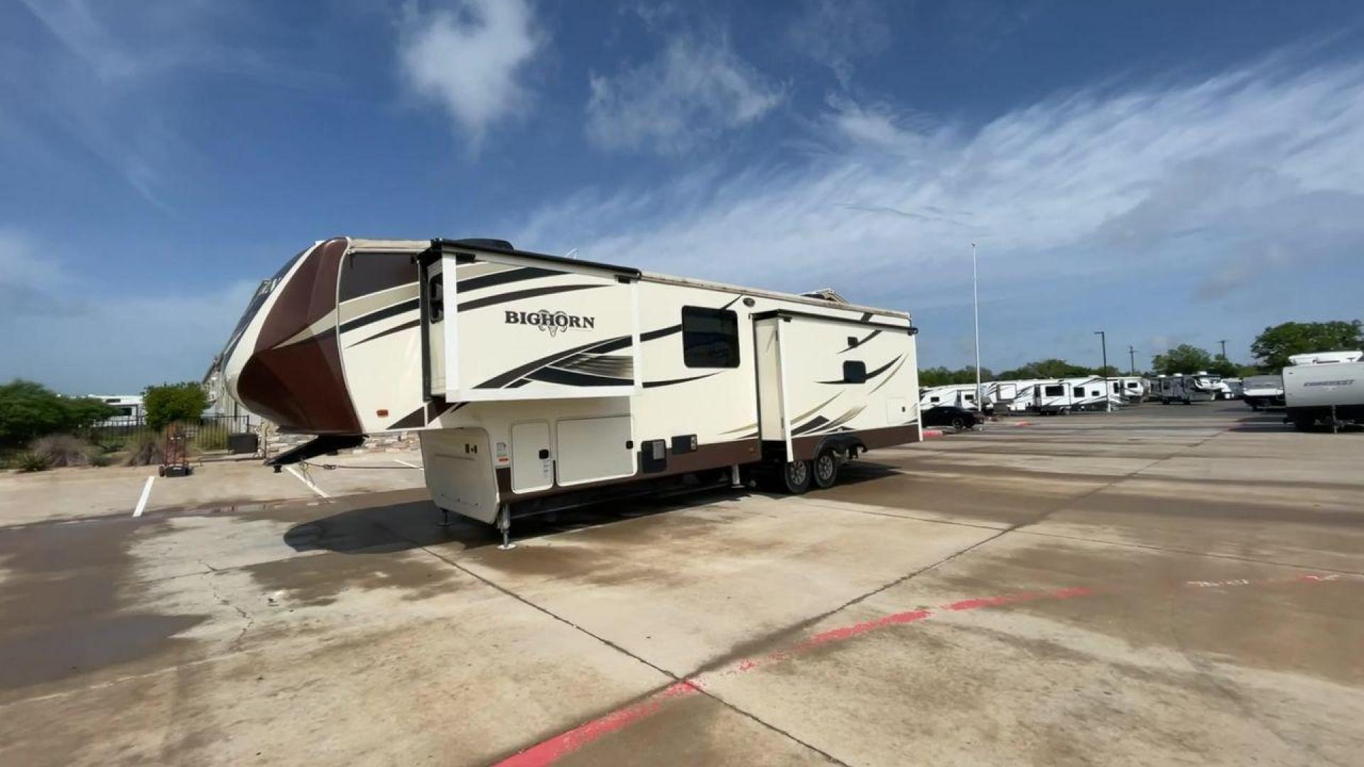 2017 HEARTLAND BIGHORN 3760EL (5SFBG4224HE) , Length: 40.9 ft. | Dry Weight: 13,240 lbs. | Gross Weight: 16,000 lbs. | Slides: 3 transmission, located at 4319 N Main St, Cleburne, TX, 76033, (817) 678-5133, 32.385960, -97.391212 - The 2017 Heartland Bighorn 3760EL fifth wheel offers comfort and elegance when traveling. This well-thought-out RV offers a home away from home by fusing flair and functionality. The dimensions of this unit are 40.9 ft in length, 8 ft in width, and 13.25 ft in height. It has a dry weight of 13,240 l - Photo#5