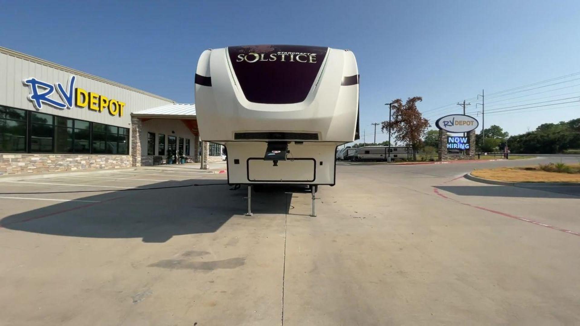 2017 TAN STARCRAFT SOLSTICE 287RLS (1SACS0BPXH2) , Length: 31.33 ft. | Dry Weight: 8,064 lbs. | Gross Weight: 10,000 lbs. | Slides: 3 transmission, located at 4319 N Main St, Cleburne, TX, 76033, (817) 678-5133, 32.385960, -97.391212 - Photo#4