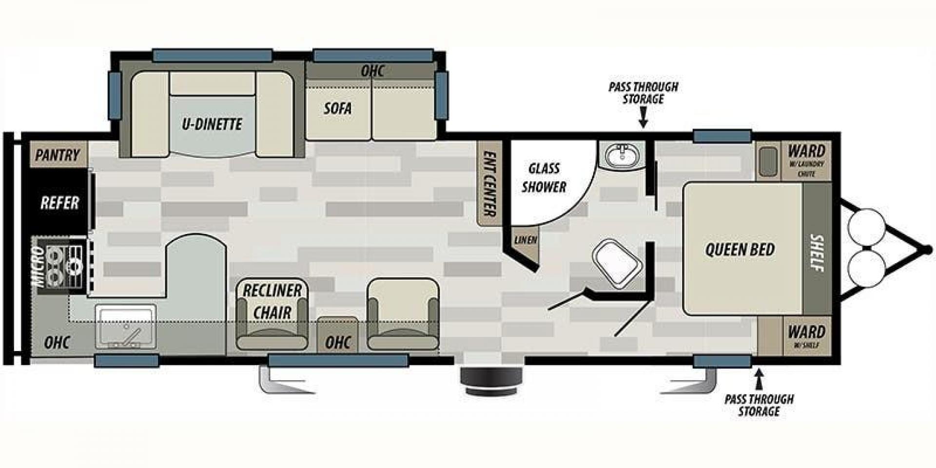 2020 FOREST RIVER SONOMA 2903RK (4X4TSKE28LE) , Length: 34.75 ft. | Dry Weight: 7,799 lbs. | Gross Weight: 9,999 lbs. | Slides: 1 transmission, located at 4319 N Main St, Cleburne, TX, 76033, (817) 678-5133, 32.385960, -97.391212 - Experience extraordinary adventures with the 2020 Forest River Sonoma 2903RK. Measuring 34.75 feet long and weighing 7,799 pounds dry, this unit is both large and lightweight, making it easy to pull and handle. The Sonoma 2903RK provides adequate living space without sacrificing practicality with a - Photo#9