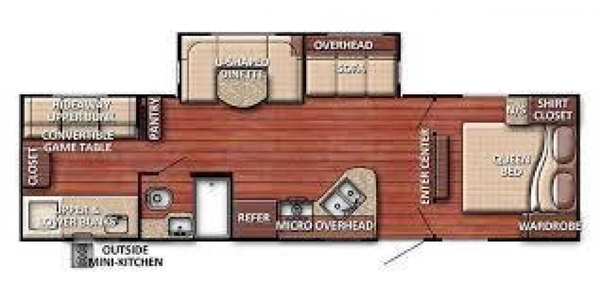 2020 WHITE GULFSTREAM TRAILMASTER 301TB (1NL1G3425L1) , Length: 34.08 ft. | Dry Weight: 6,845 lbs. | Slides: 1 transmission, located at 4319 N Main St, Cleburne, TX, 76033, (817) 678-5133, 32.385960, -97.391212 - This 2020 Gulf Stream Trailmaster 301TB travel trailer measures 34.01 feet. There are two axles with steel wheels and electric drum brakes. Its dry weight is 6,845 lbs, its payload is 2,840 lbs, and its hitch is 885 lbs. The aluminum walls are painted gray with white and dark gray graphics. The 13,5 - Photo#9