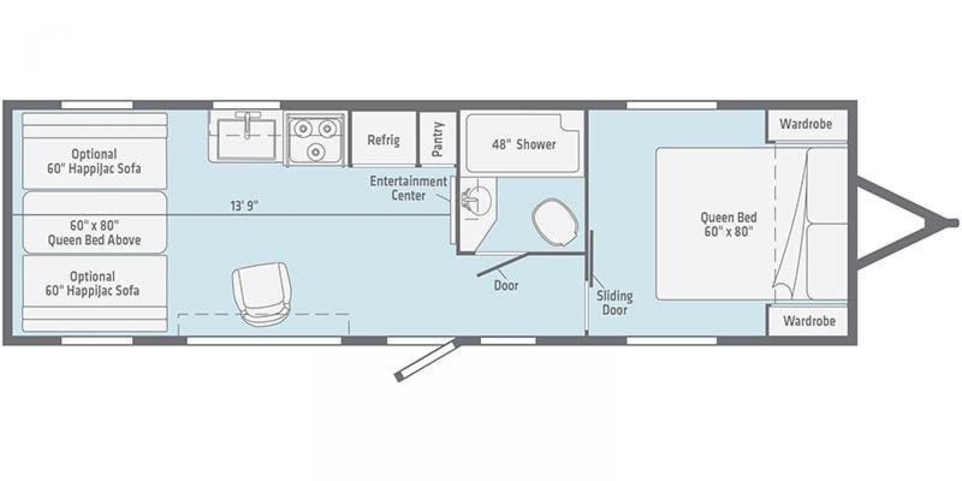 2020 WHITE WINNEBAGO SPYDER 23FB (54CUS1T21L4) , Length: 30.33 ft. | Dry Weight: 7,300 lbs. | Gross Weight: 11,300 lbs. | Slides: 0 transmission, located at 4319 N Main St, Cleburne, TX, 76033, (817) 678-5133, 32.385960, -97.391212 - With a length of 30 feet and a dry weight of 7,300 lbs, the 2020 Winnebago Spyder 23FB strikes the perfect balance between spaciousness and towing ease. Constructed with a durable aluminum body frame and fiberglass sidewalls, it offers exceptional durability and longevity on the road, ensuring that - Photo#9