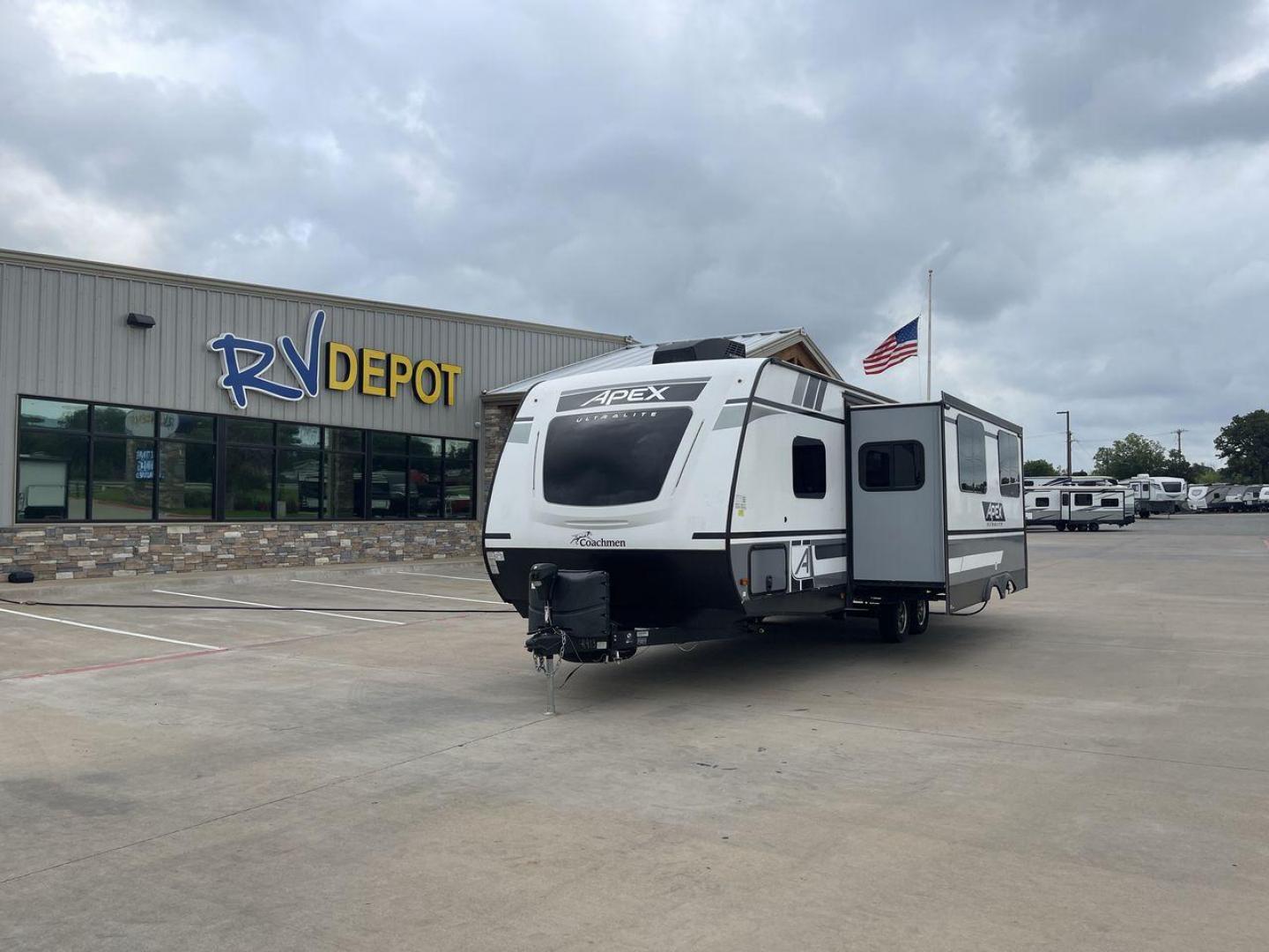 2021 COACHMEN APEX 265RBSS (5ZT2CXSB6MS) , located at 4319 N Main St, Cleburne, TX, 76033, (817) 678-5133, 32.385960, -97.391212 - Photo#0