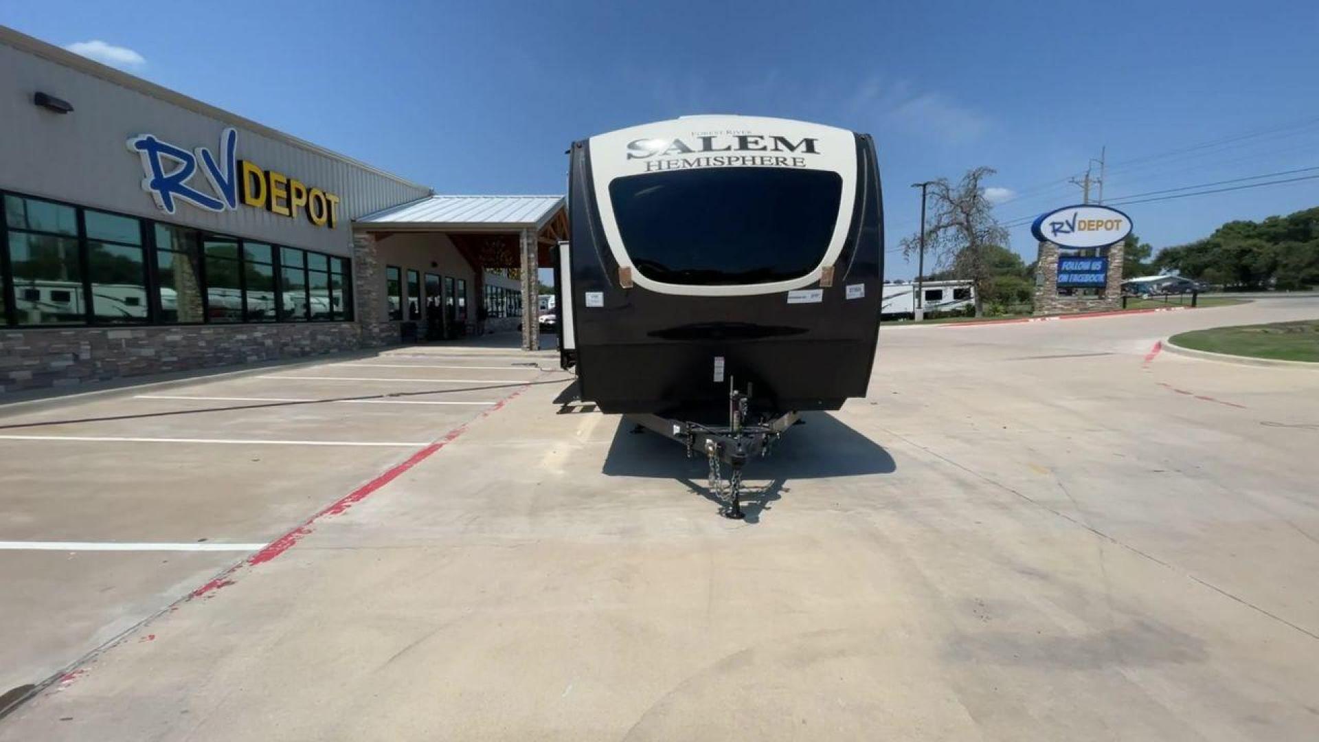 2021 FOREST RIVER HEMISPHERE 310BHS (4X4TSBG21MU) , Length: 38.67 ft. | Dry Weight: 9,088 lbs. | Slides: 3 transmission, located at 4319 N Main St, Cleburne, TX, 76033, (817) 678-5133, 32.385960, -97.391212 - Photo#4