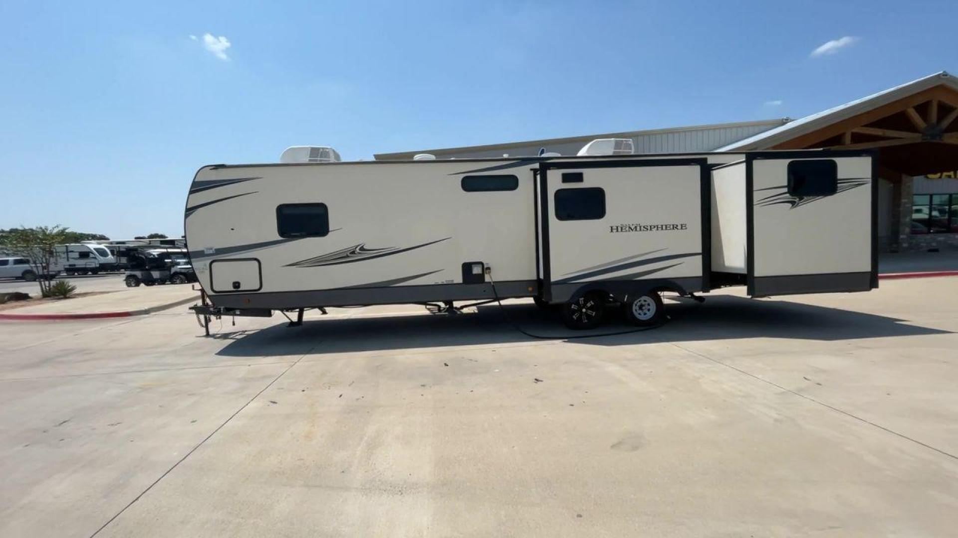 2021 FOREST RIVER HEMISPHERE 310BHS (4X4TSBG21MU) , Length: 38.67 ft. | Dry Weight: 9,088 lbs. | Slides: 3 transmission, located at 4319 N Main St, Cleburne, TX, 76033, (817) 678-5133, 32.385960, -97.391212 - Photo#6