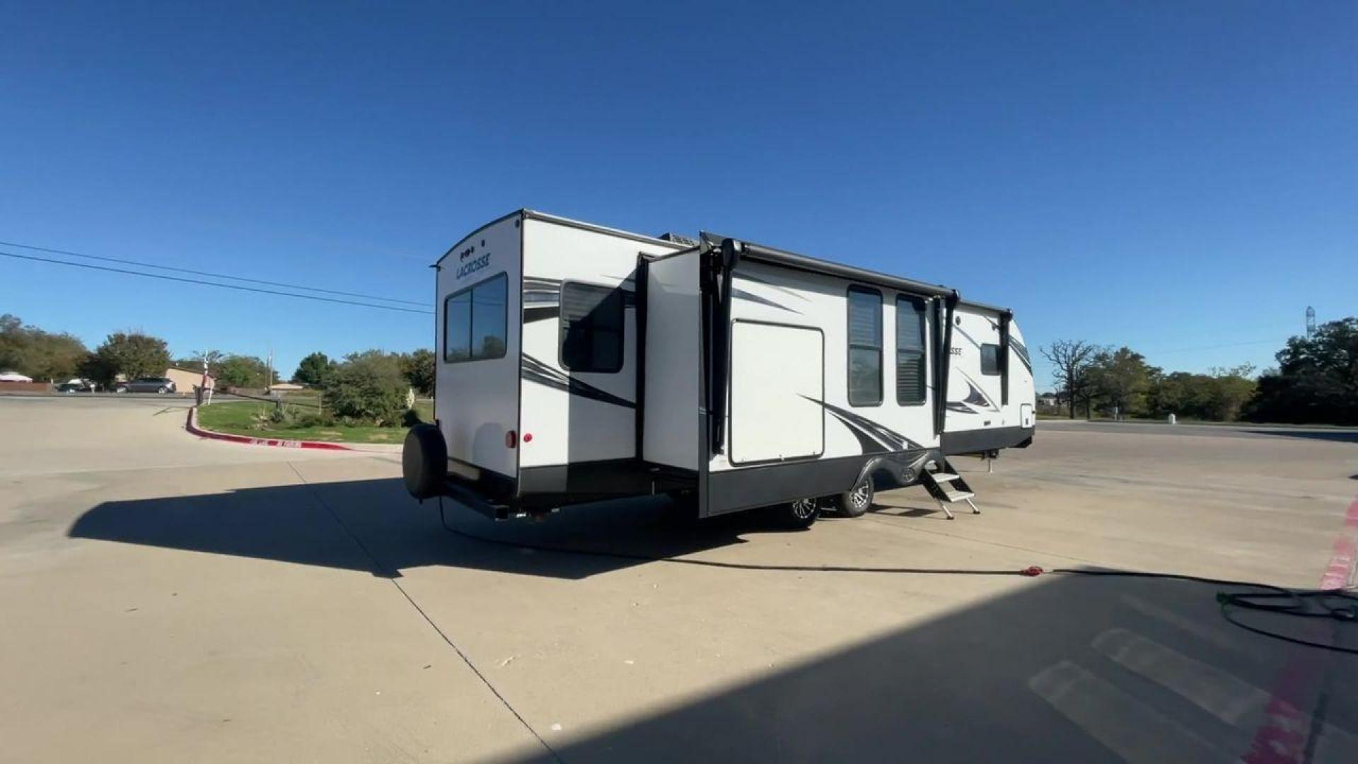 2021 FOREST RIVER LACROSSE 3399SE (5ZT2LCZB5MB) , Length: 37.58 ft. | Dry Weight: 8,678 lbs. | Slides: 3 transmission, located at 4319 N Main St, Cleburne, TX, 76033, (817) 678-5133, 32.385960, -97.391212 - Photo#1