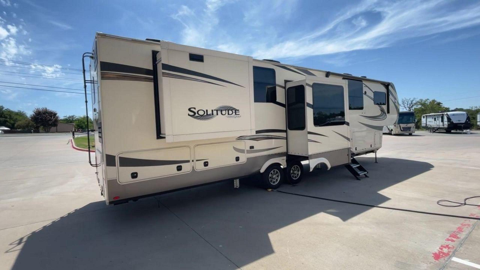 2021 GRAND DESIGN SOLITUDE 390RK (573FS4227MA) , Length: 41.42 ft. | Dry Weight: 14,562 lbs. | Gross Weight: 16,800 lbs. | Slides: 5 transmission, located at 4319 N Main St, Cleburne, TX, 76033, (817) 678-5133, 32.385960, -97.391212 - Photo#0