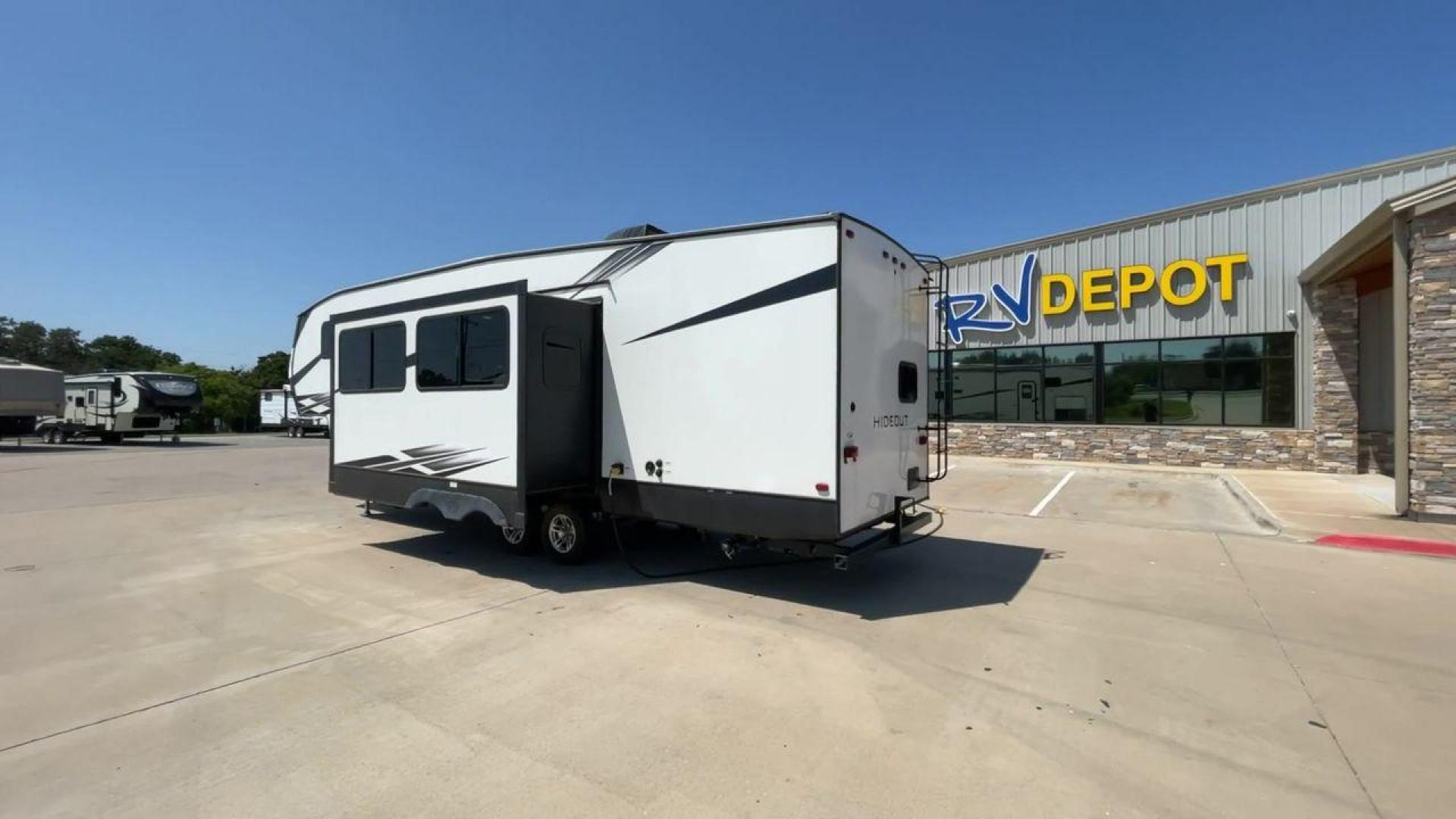 2021 KEYSTONE HIDEOUT 301DBS (4YDF30120M1) , Length: 34.17 ft. | Dry Weight: 8,669 lbs. | Gross Weight: 12,100 lbs. | Slides: 1 transmission, located at 4319 N Main St, Cleburne, TX, 76033, (817) 678-5133, 32.385960, -97.391212 - Photo#7