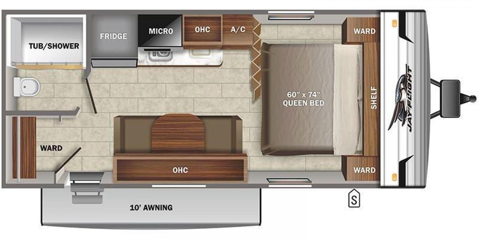 2022 JAYCO JAY FLIGHT SLX 195RB (1UJBJ0AJ1N1) , Length: 21.8 ft | Dry Weight: 3,030 lbs | Gross Weight: 3,995 lbs | Slides: 0 transmission, located at 4319 N Main St, Cleburne, TX, 76033, (817) 678-5133, 32.385960, -97.391212 - The 2022 Jayco Jay Flight SLX 195RB is a compact and versatile travel trailer that delivers a perfect blend of convenience and comfort for your camping adventures. Measuring at a length of 21.8 feet and boasting a dry weight of 3030 lbs, this lightweight model is easily towable, making it an ideal c - Photo#9