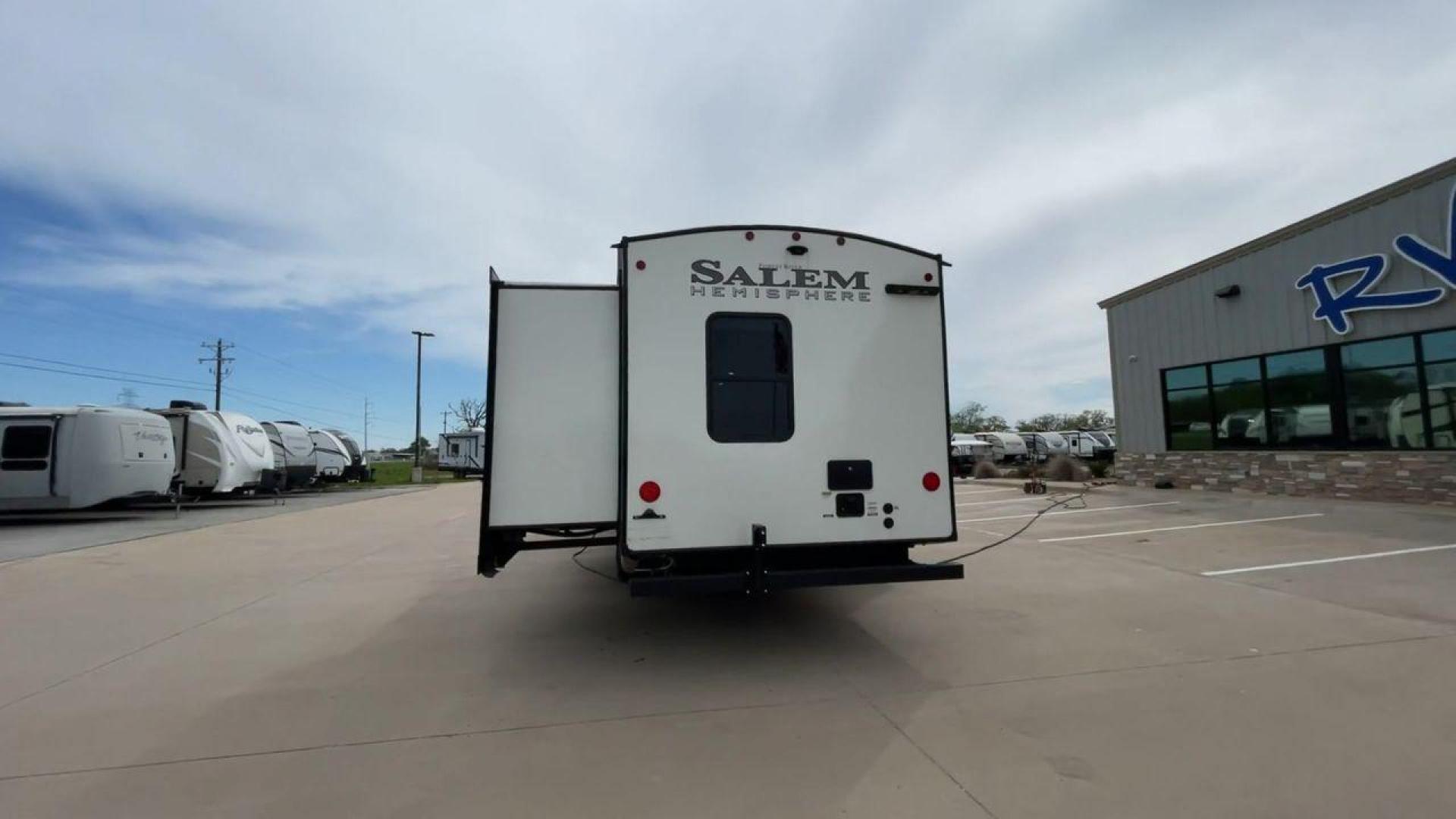 2023 FOREST RIVER SALEM HEMISPHERE 310 (4X4TSBG22PU) , Length: 38.67 ft. | Dry Weight: 9,088 lbs. | Gross Weight: 11,400 lbs. | Slides: 3 transmission, located at 4319 N Main St, Cleburne, TX, 76033, (817) 678-5133, 32.385960, -97.391212 - Photo#8