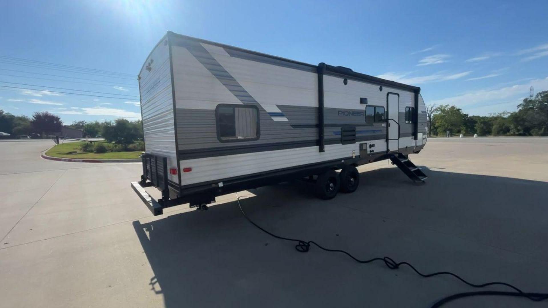 2023 HEARTLAND PIONEER QB300 (5SFPB3527PE) , Length: 35 ft. | Dry Weight: 6,896 lbs.| Gross Weight: 9,000 lbs. | Slides: 1 transmission, located at 4319 N Main St, Cleburne, TX, 76033, (817) 678-5133, 32.385960, -97.391212 - Photo#1