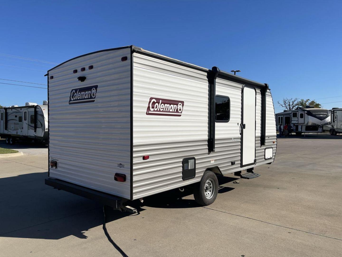 2024 DUTCHMEN COLEMAN 17B (4YDTCMG10RH) , Length: 21.42 ft. | Dry Weight: 2,985 lbs. transmission, located at 4319 N Main St, Cleburne, TX, 76033, (817) 678-5133, 32.385960, -97.391212 - The 2024 Dutchmen Coleman 17B is a compact and lightweight travel trailer, designed to provide a comfortable yet portable camping experience. Measuring 21.42 feet in length and weighing 2,985 pounds, this RV is perfect for travelers seeking convenience and ease of towing. The exterior features a sle - Photo#25