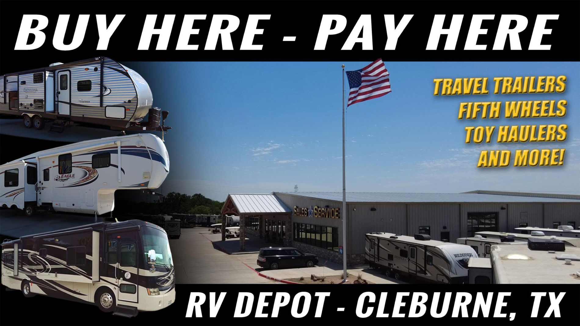 Buy Here, Pay Here at RV Depot