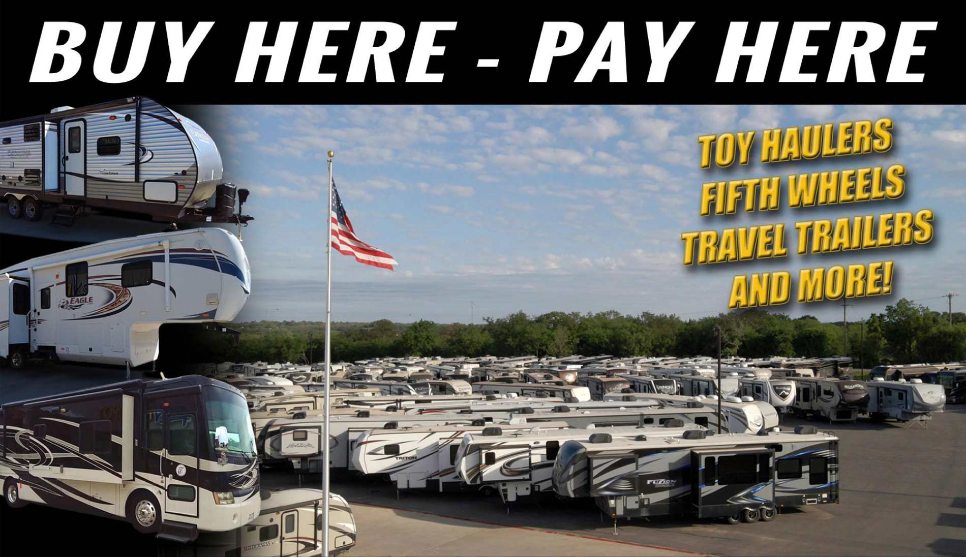 Toy Haulers at RV Depot