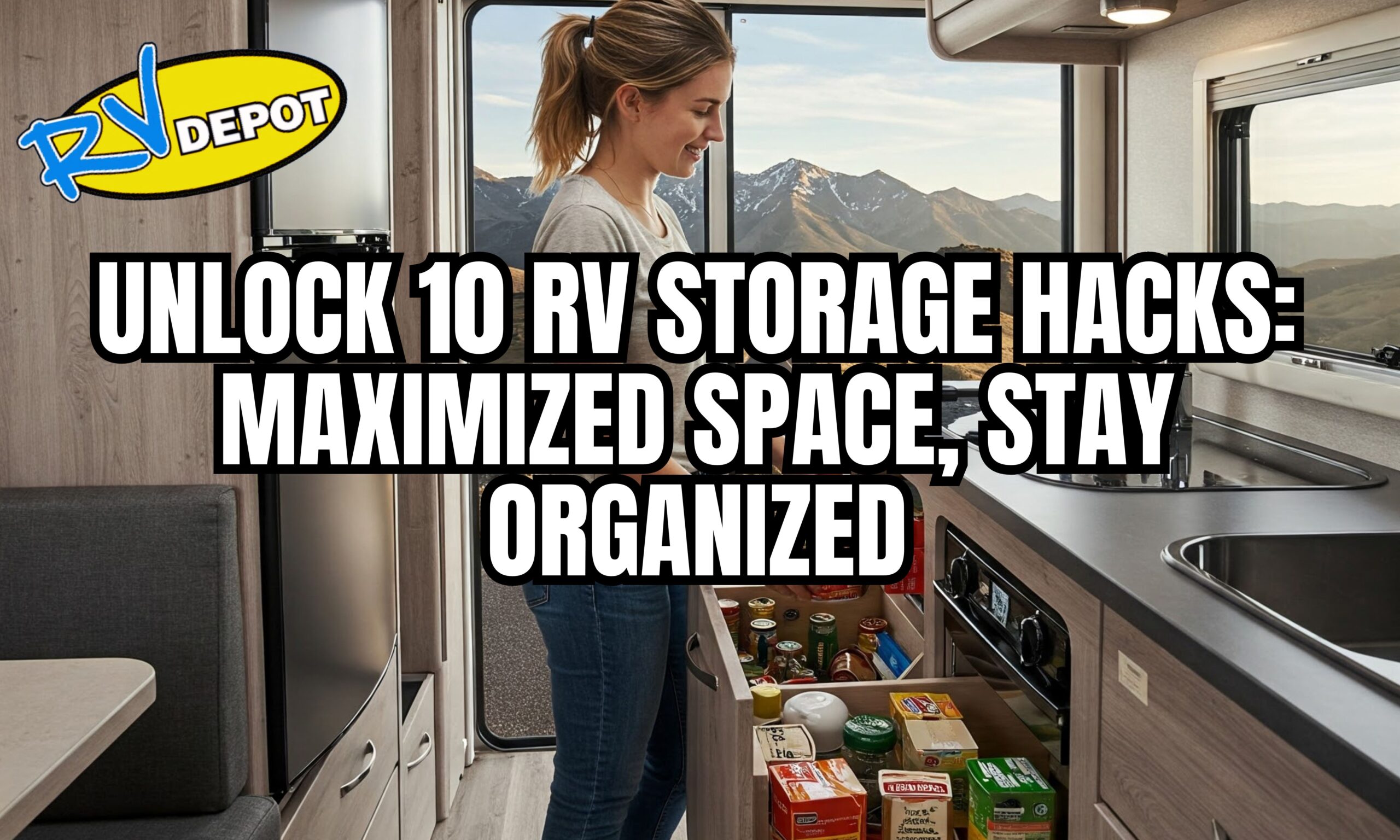 Unlock 10 RV Storage Hacks: Maximized space, Stay Organized