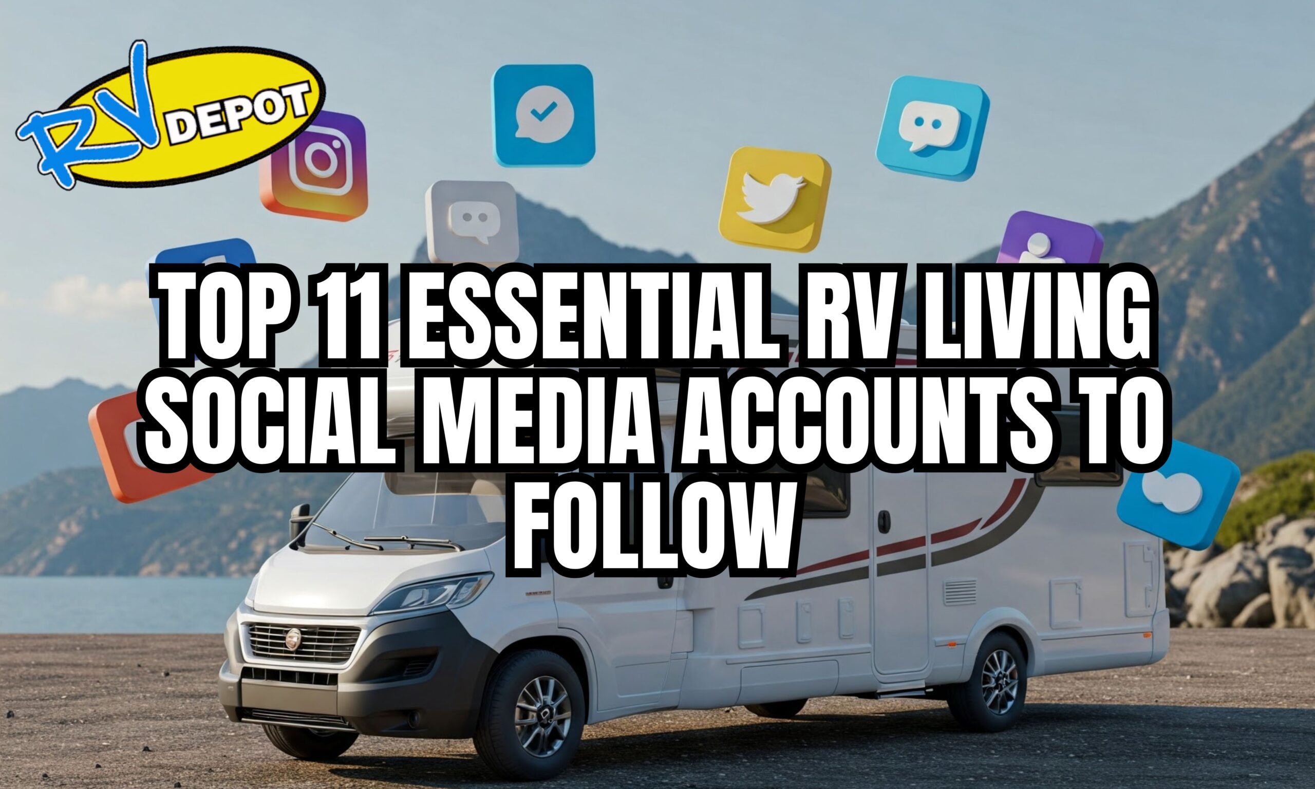 Top 11 Essential RV Living Social Media Accounts to Follow
