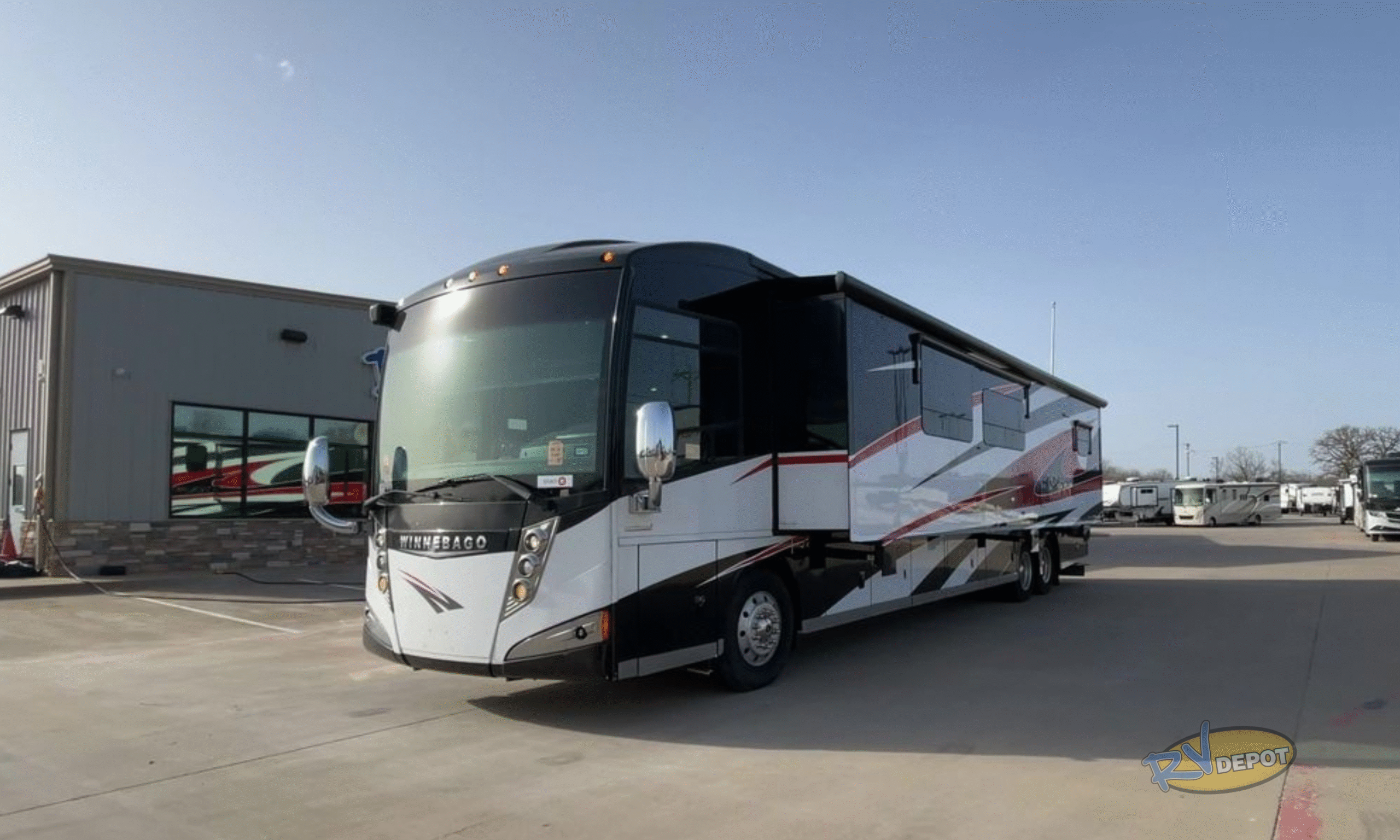 RV Depot - 2015 WINNEBAGO TOUR 42QD 80769 LOGO scaled 2015 WINNEBAGO TOUR 42QD Class A motorhome