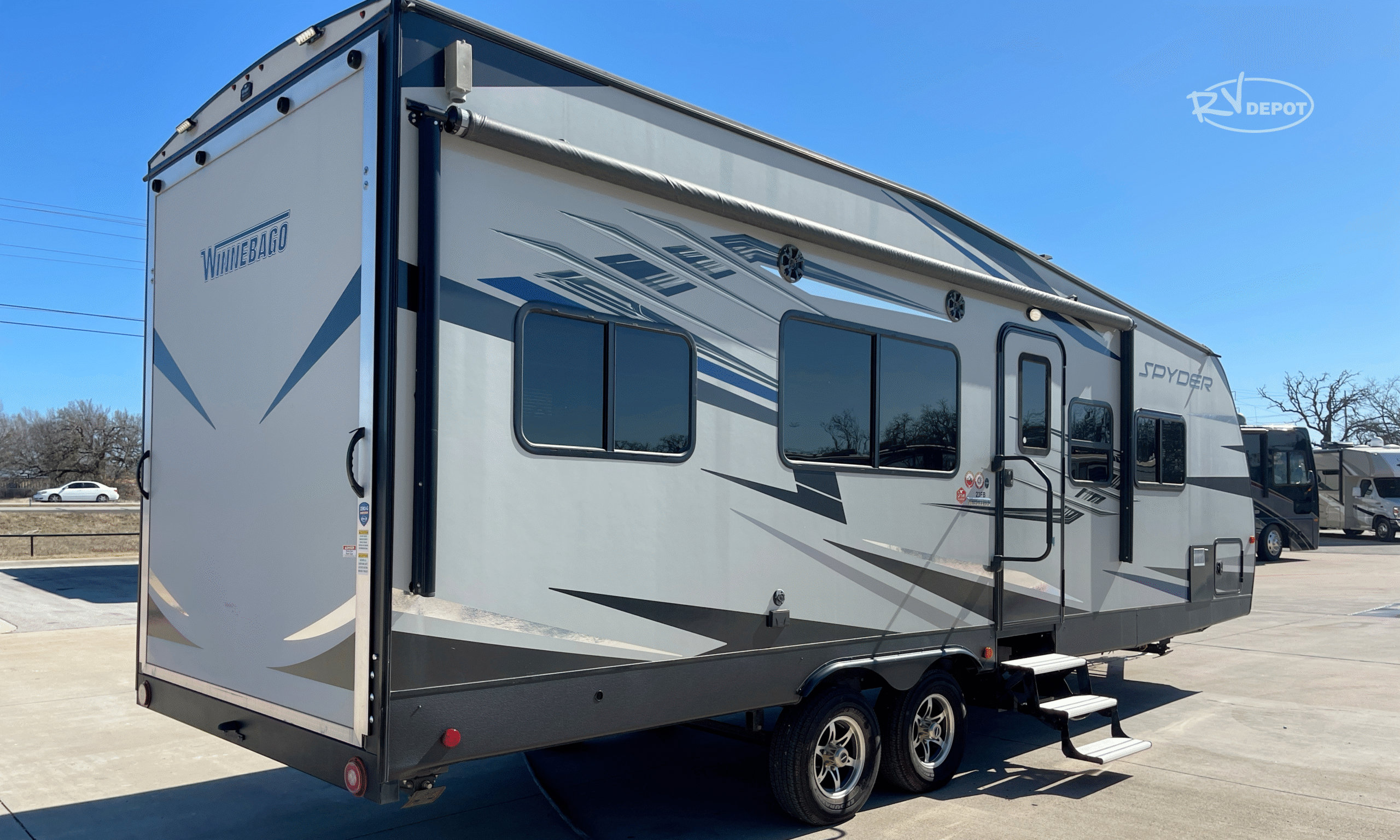 2020 WINNEBAGO SPYDER 23FB - toy hauler bumper pull rv 
