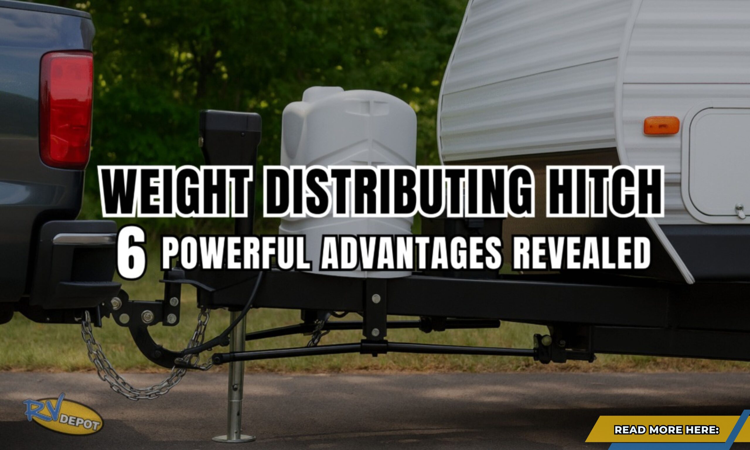 Weight distributing hitch