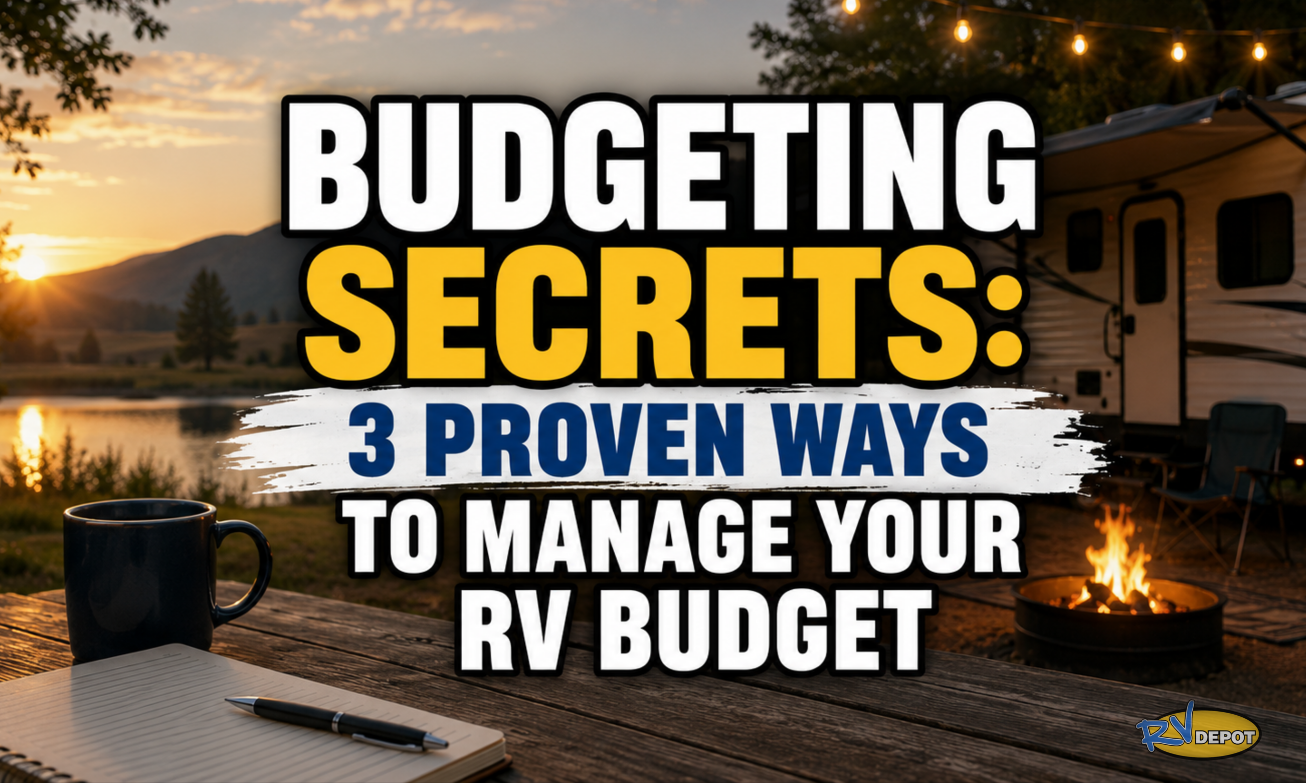 Budgeting Secrets 3 Proven Ways to Manage Your RV Budget