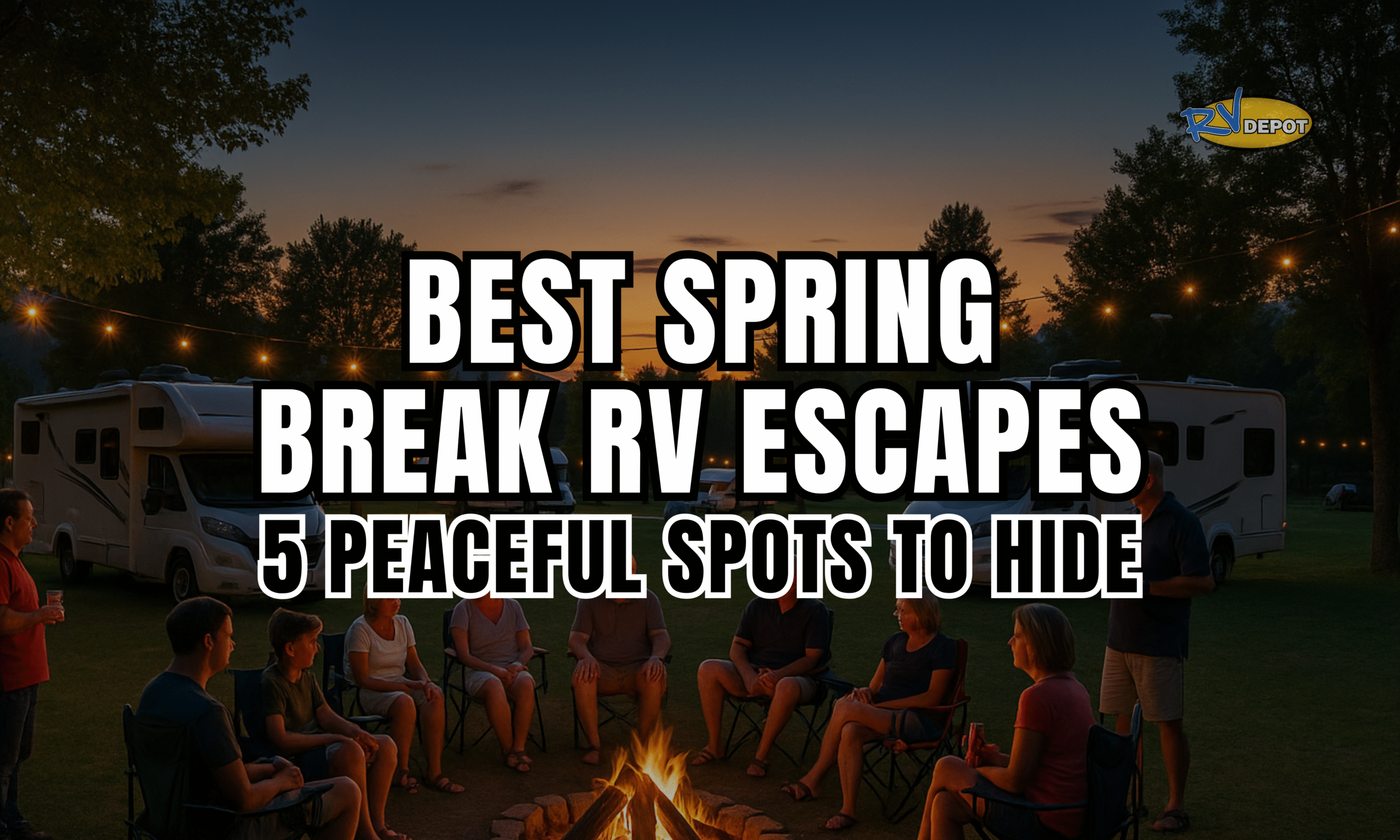 Best Spring Break RV Escapes 5 Peaceful Spots to Hide