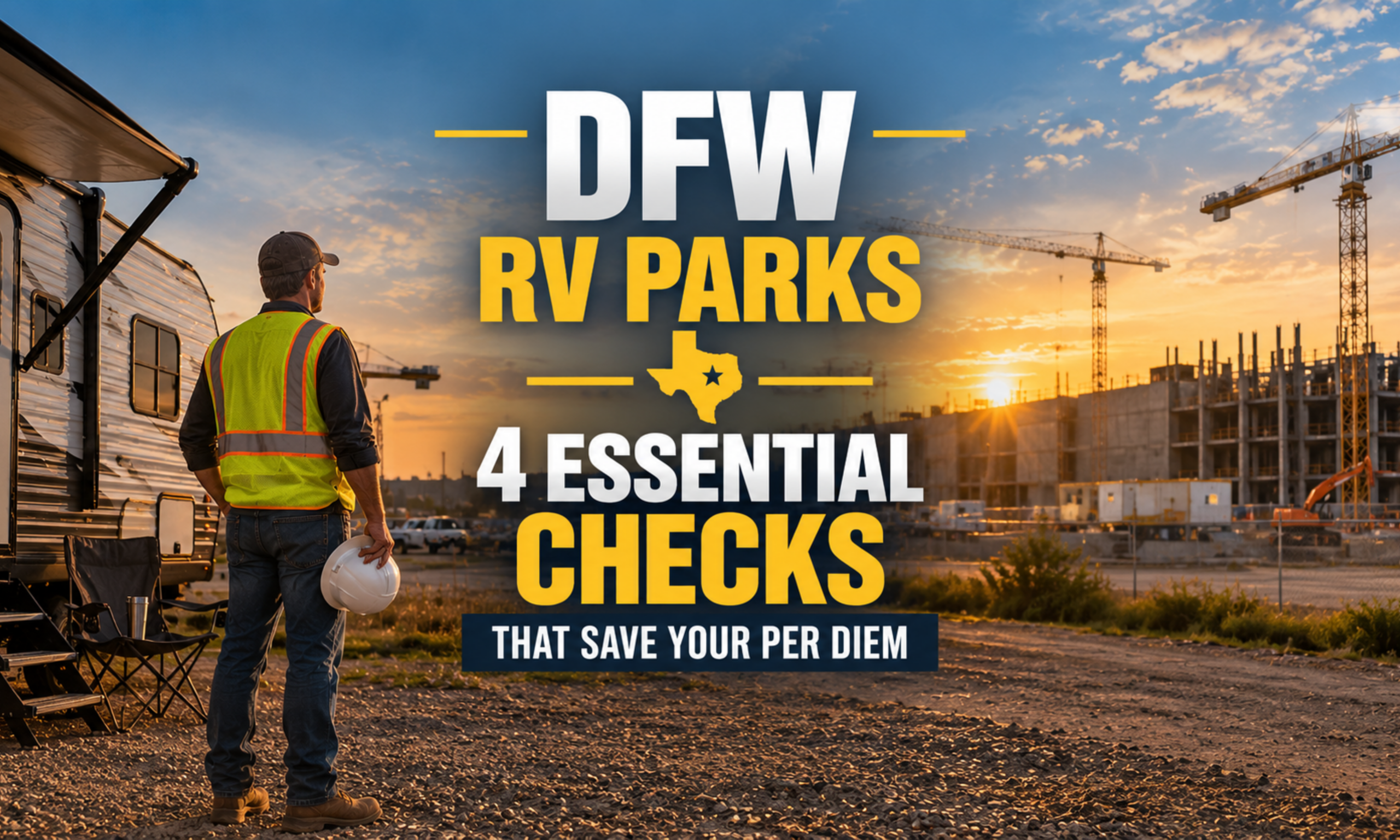 DFW RV Parks: 4 Essential Checks That Save Your Per Diem