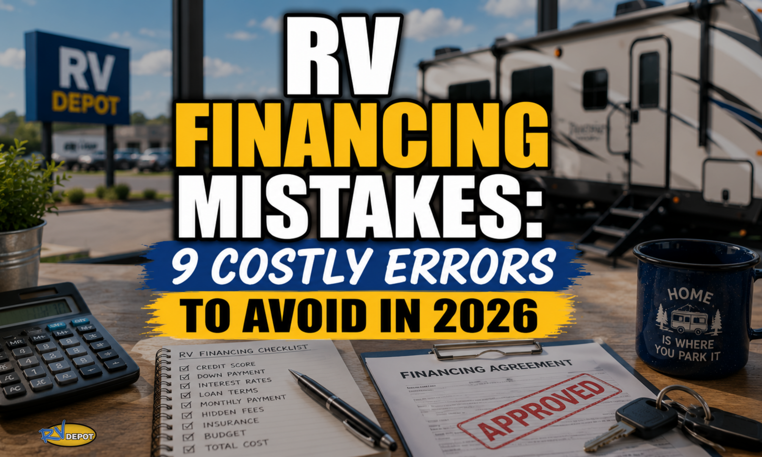 RV Financing Mistakes: 9 Costly Errors to Avoid in 2026