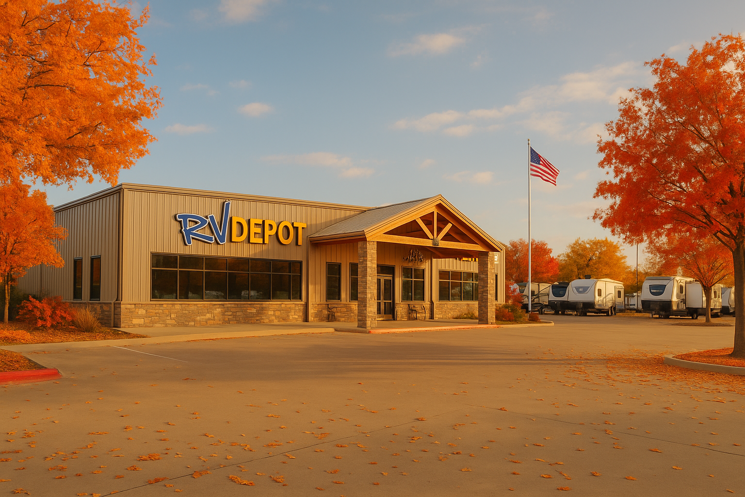 Fall Time at RV Depot