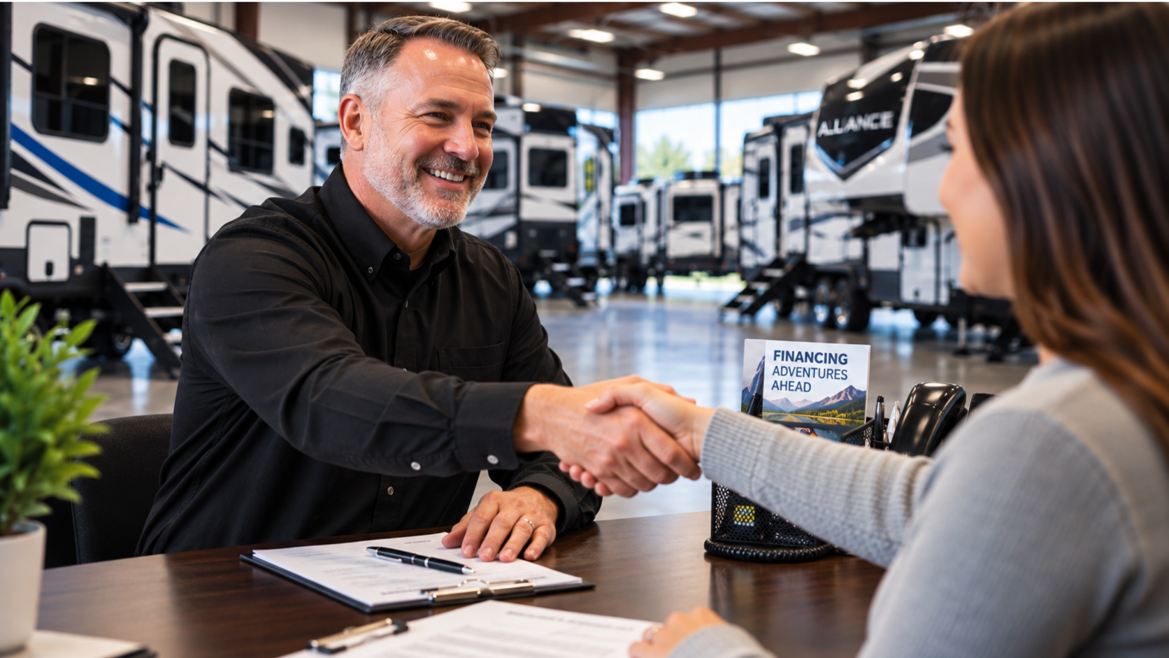 Financing Handshake