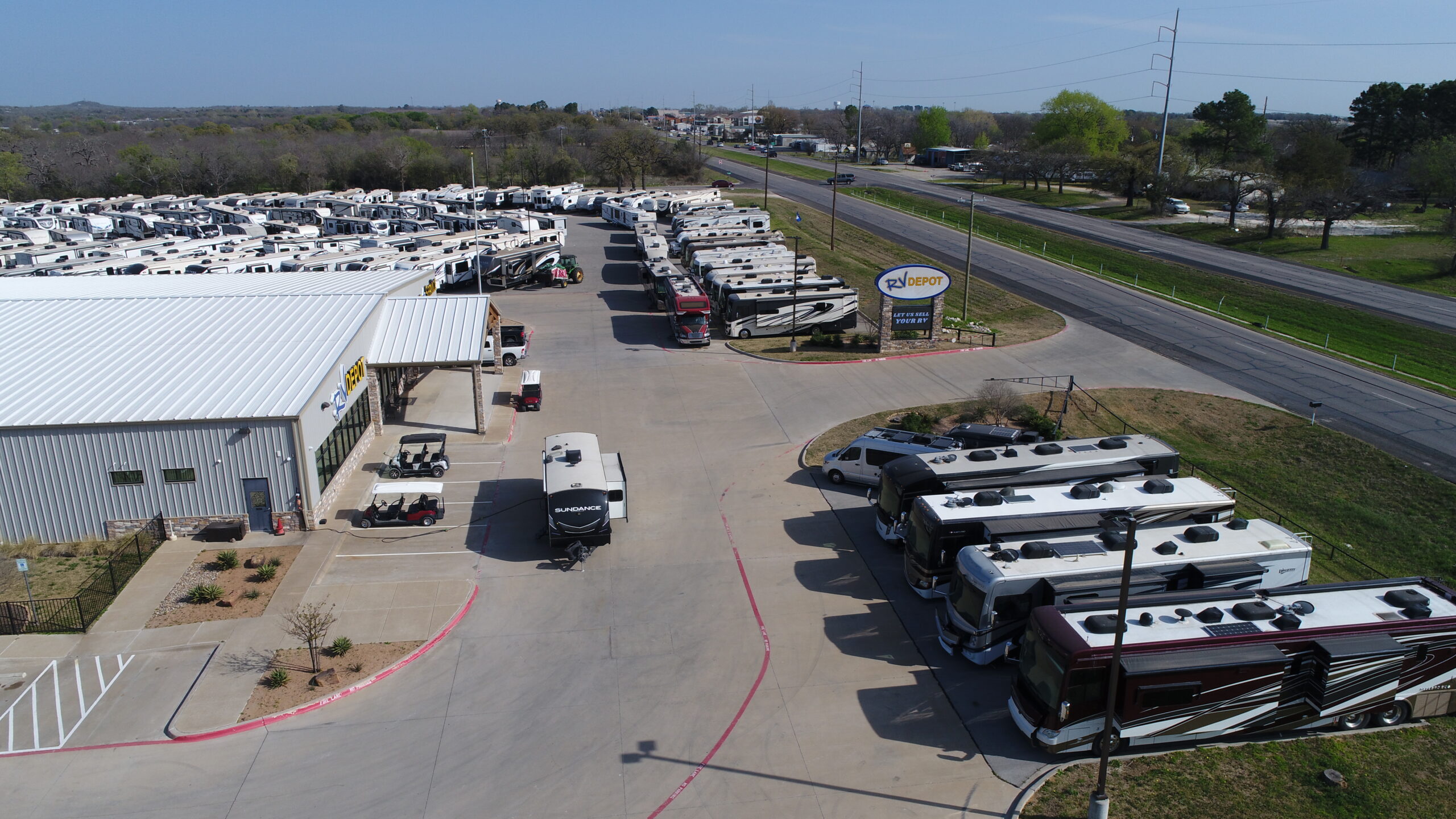 RV Depot - Building - Inventory Lot