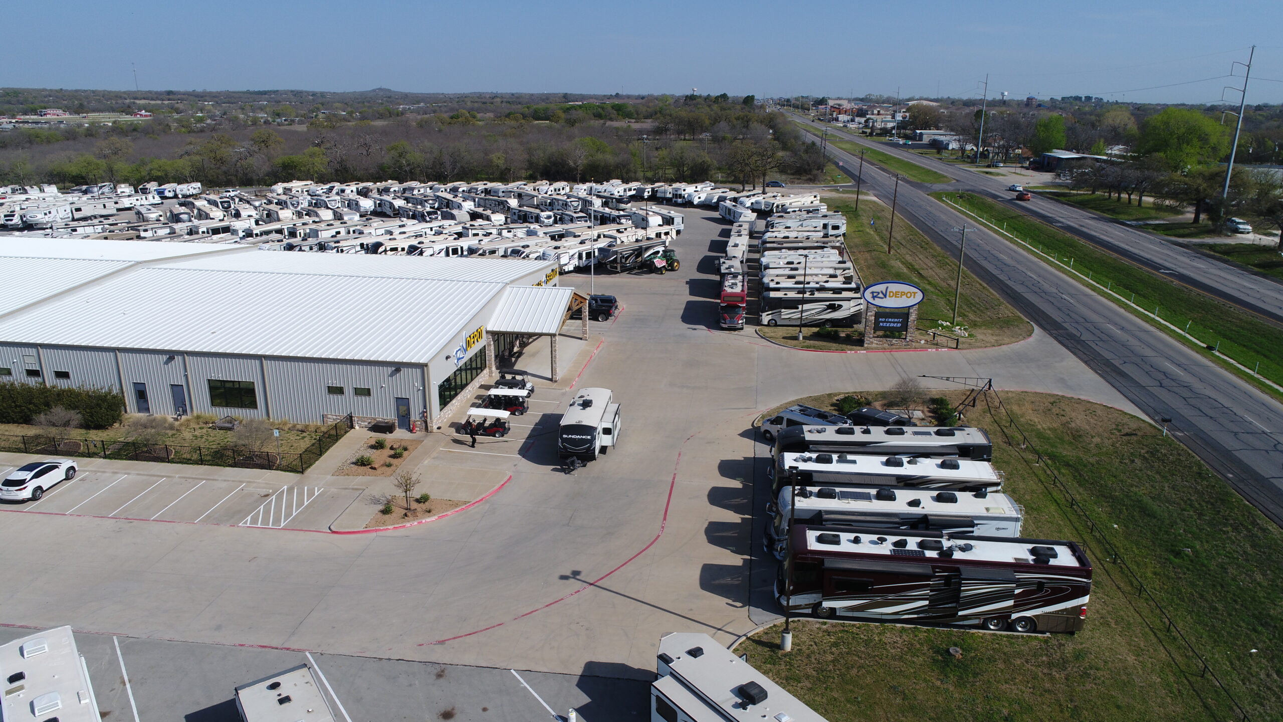 Left - RV Depot - Building - RV Inventory