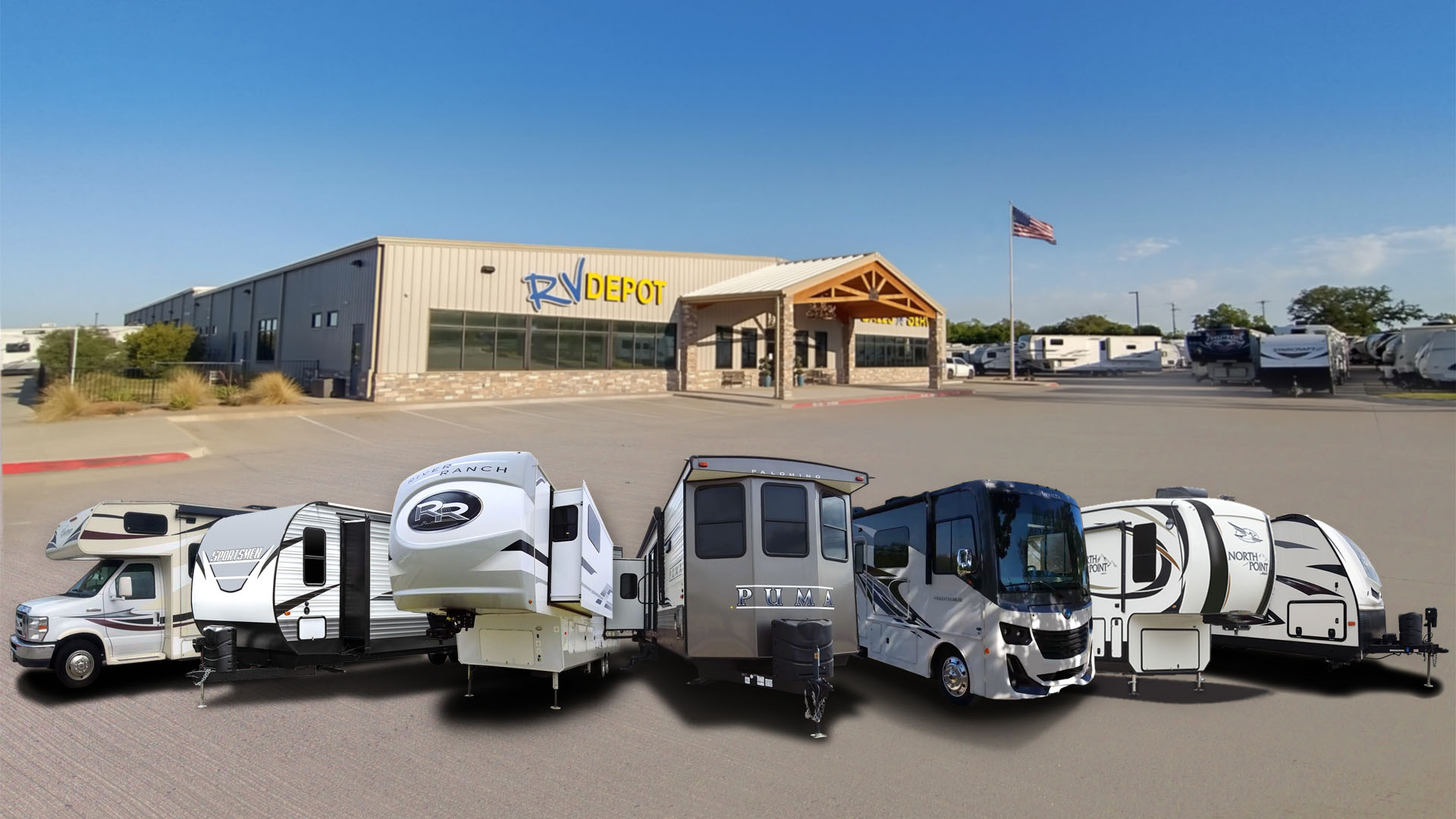 RV Depot - HeroShot 02 RV DEPOT DEALERSHIP