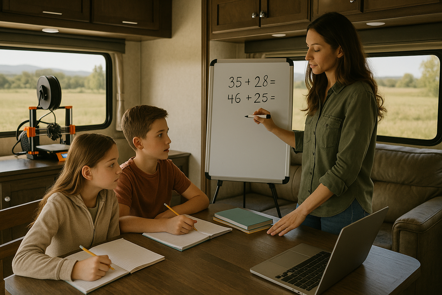 RV Depot - Homeschooling Homeschooling in an RV