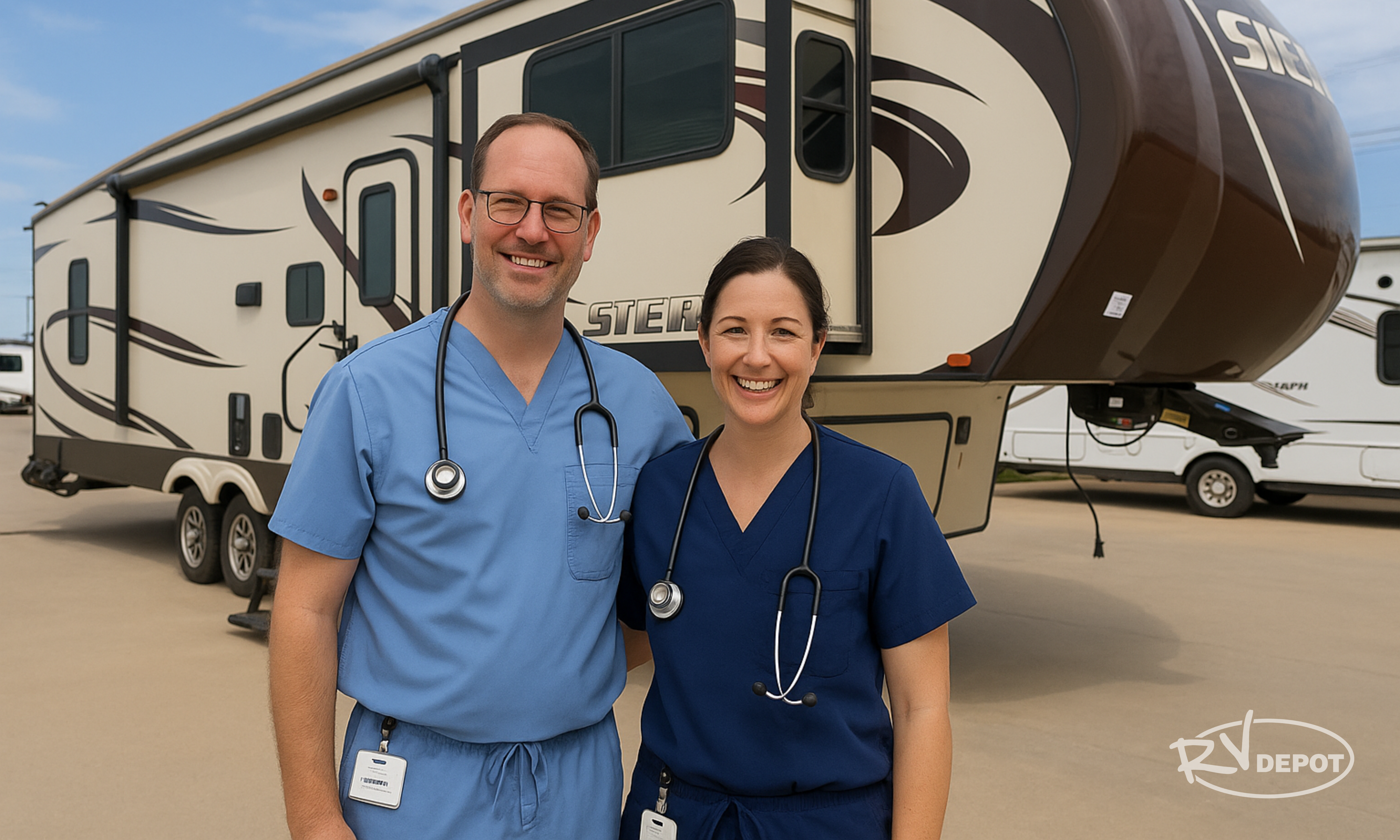 MAN AND WOMAN NURSE