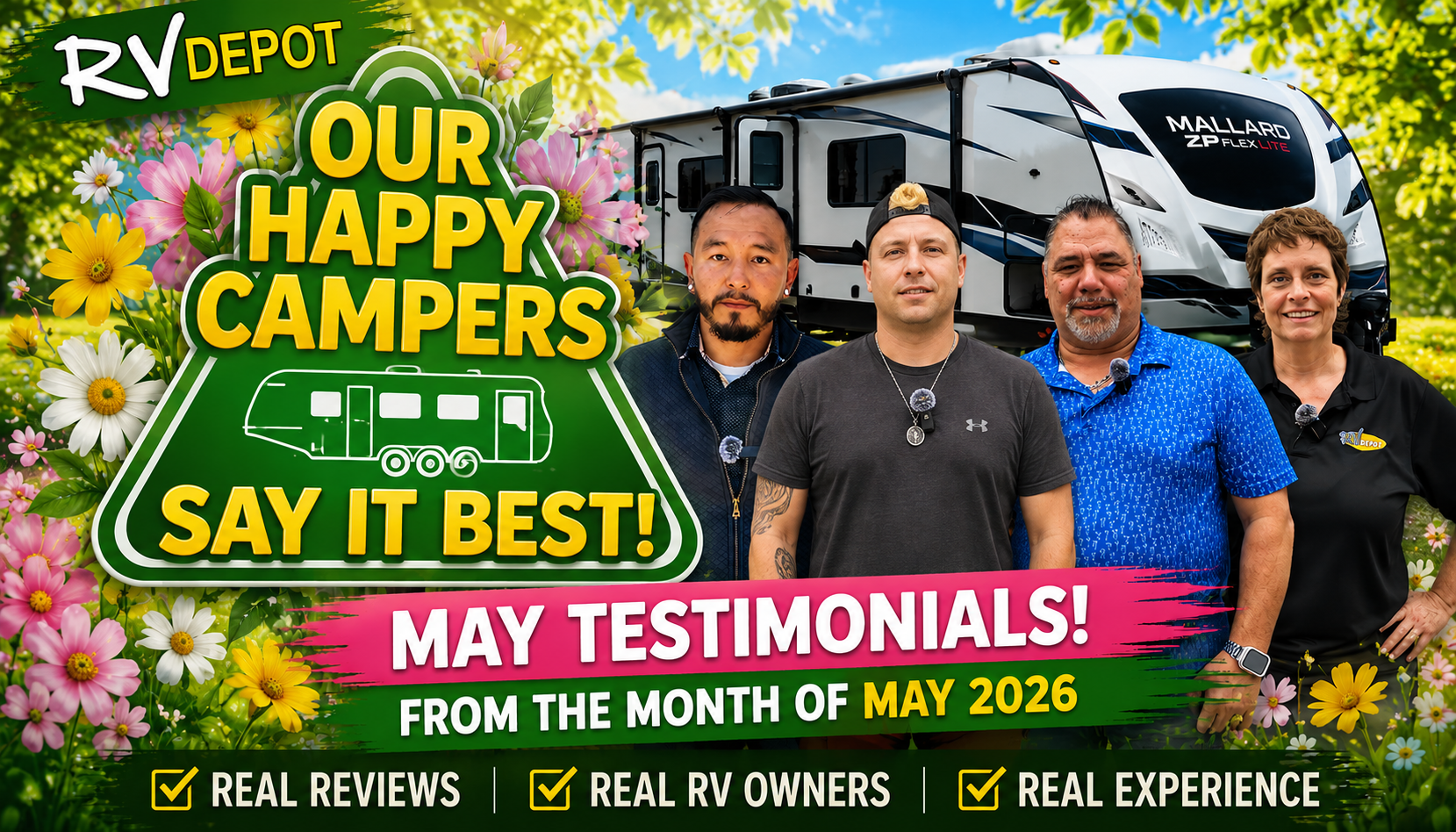 May 2026 Testimonials