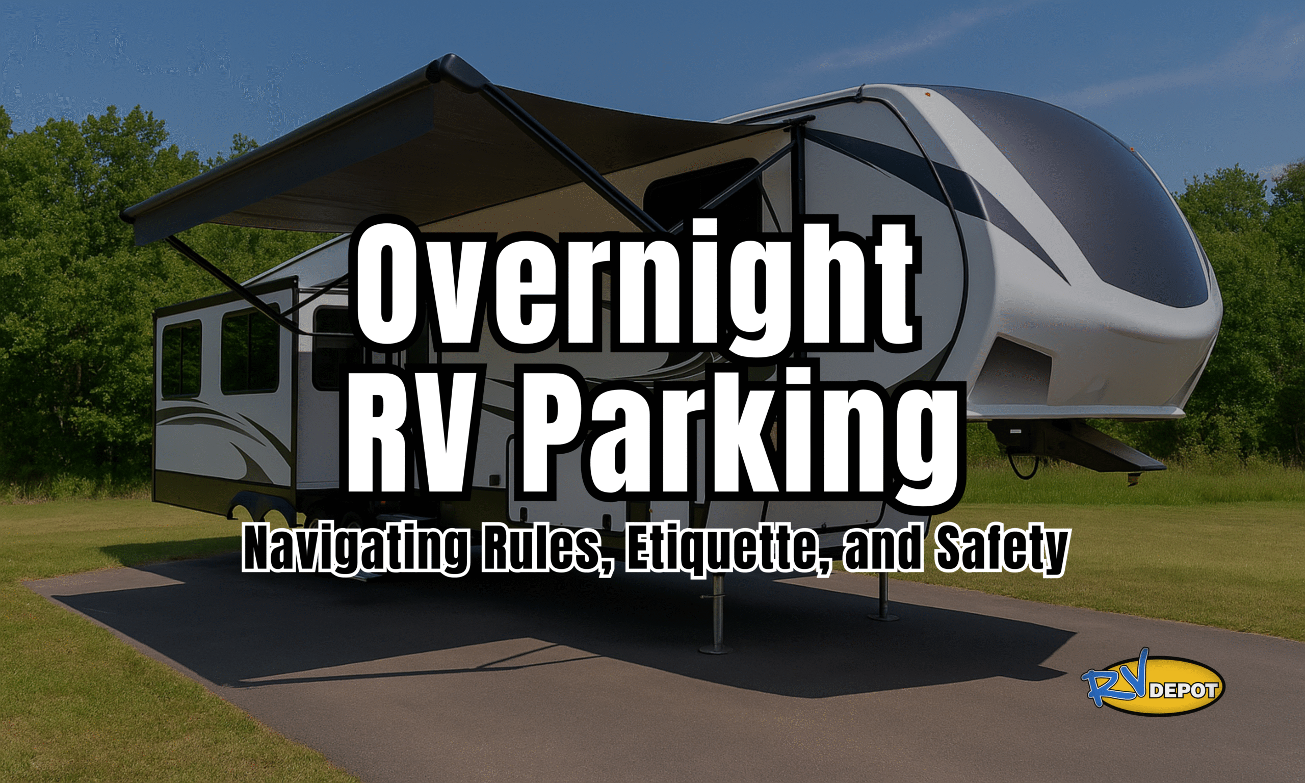 Overnight RV Parking Navigating Rules, Etiquette, and Safety