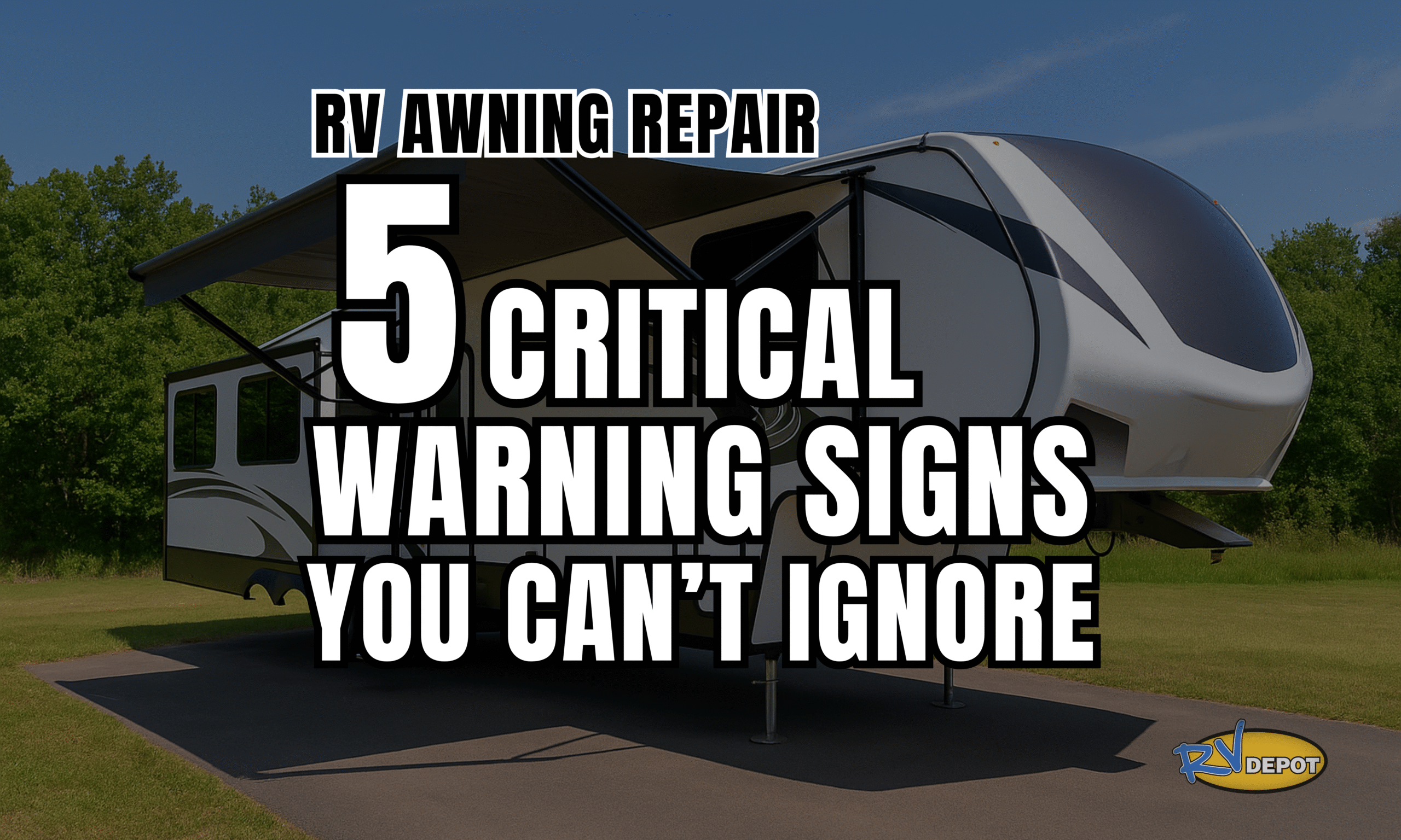 RV Awning Repair 5 Critical Warning Signs You Can't Ignore