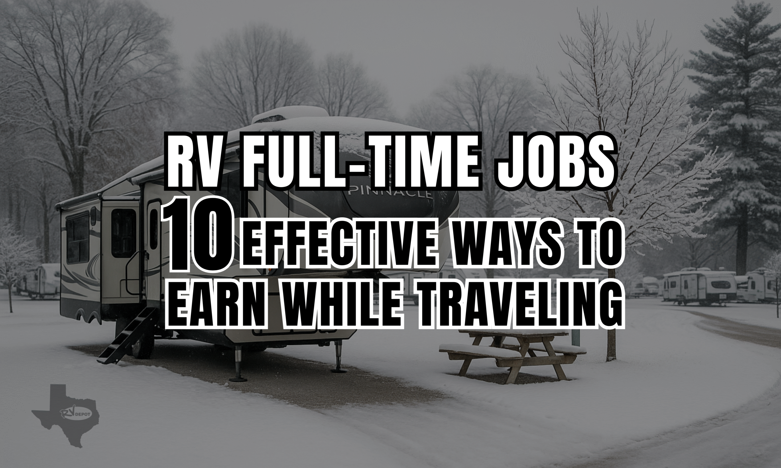RV Full-Time Jobs 10 Effective Ways to Earn While Traveling
