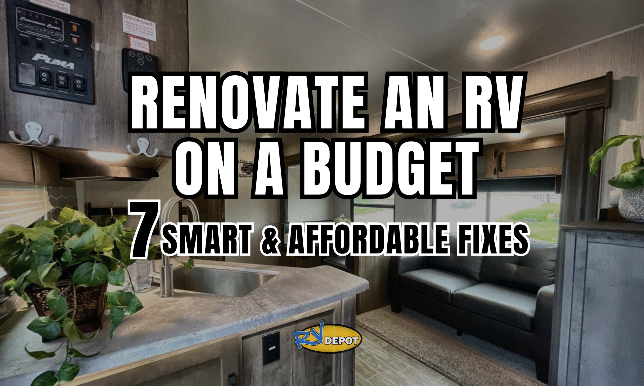 Renovate an RV on a Budget - 7 Smart, Affordable Fixes