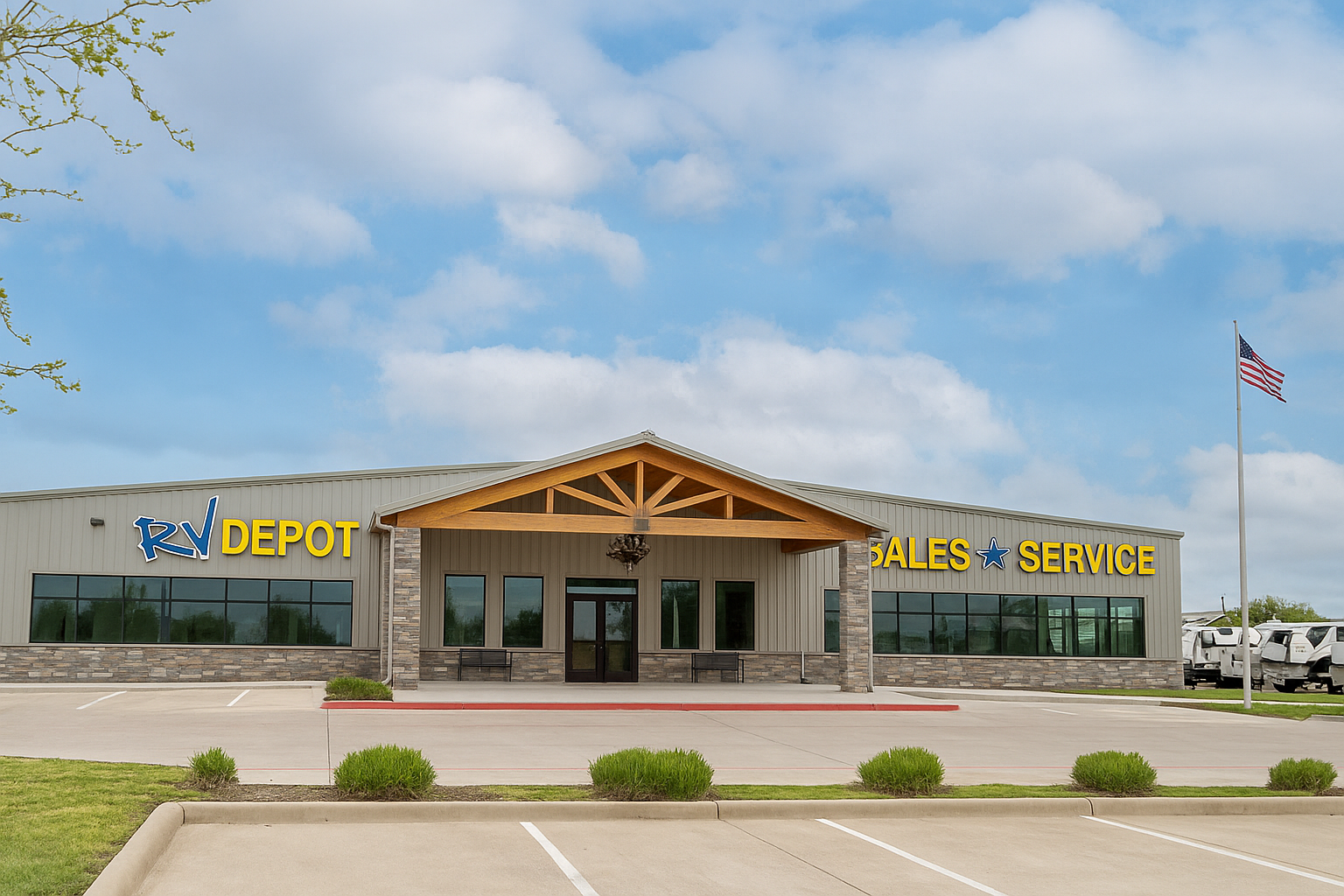 Spring Time at RV Depot