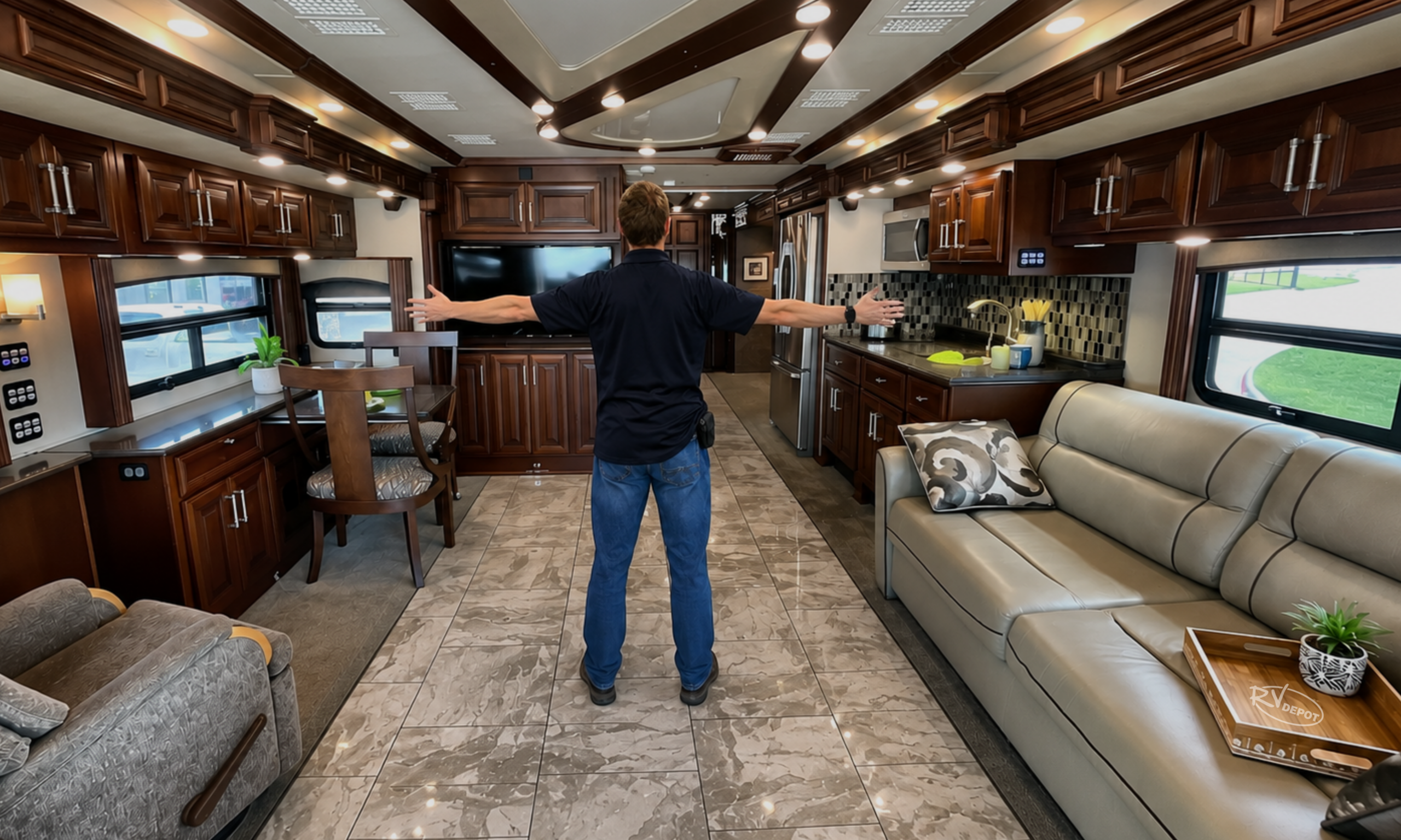 RV Depot - Testing out the Space scaled Testing out the livingroom Space