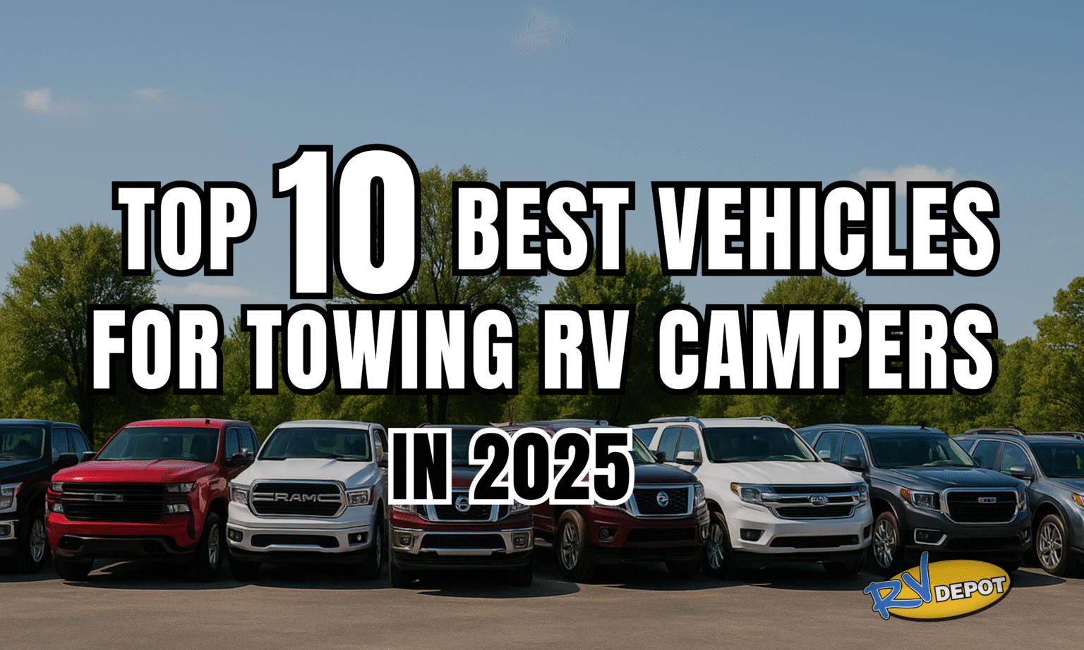 Top 10 Best Vehicles For Towing RV Campers In 2025
