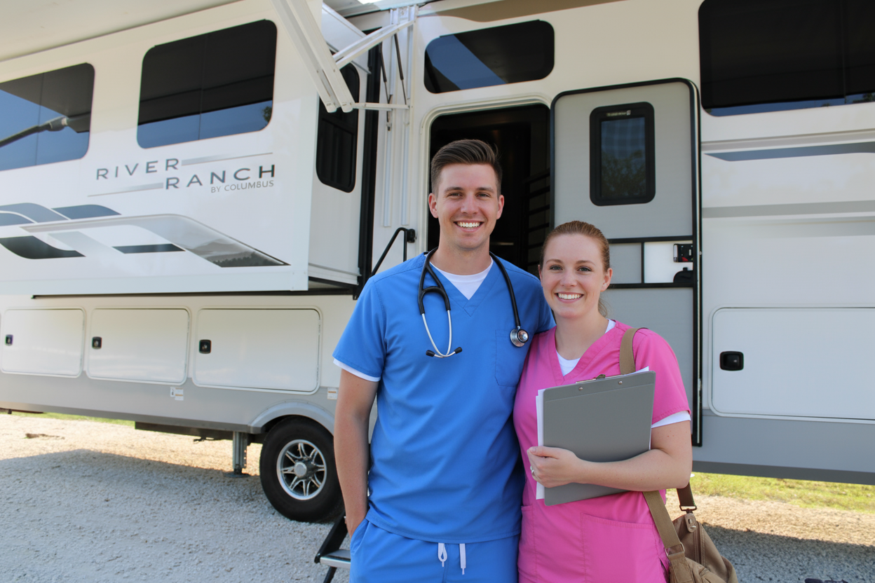 Traveling Nurse Couple