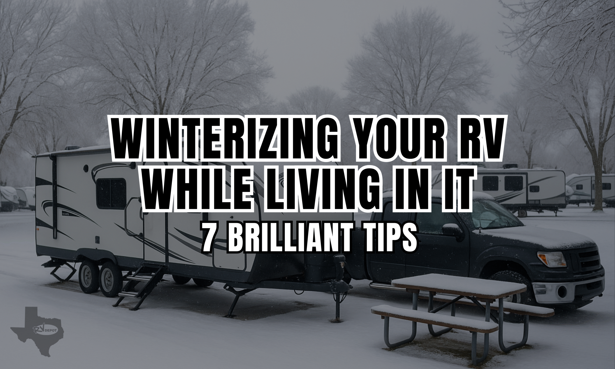 Winterizing Your RV While Living In It - 7 Brilliant Tips